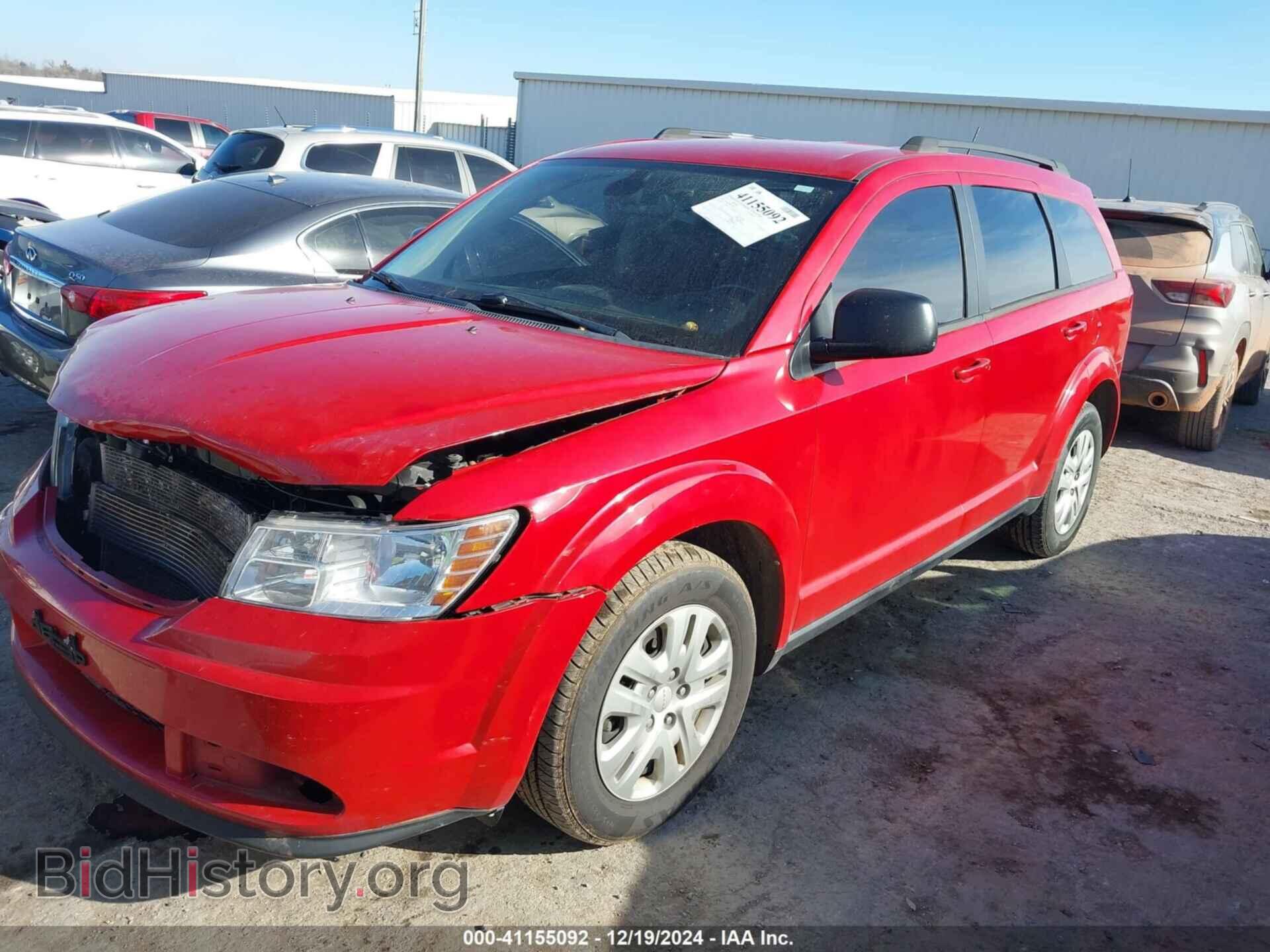 2018 DODGE JOURNEY - VIN: 3C4PDCAB8JT416581 - Фото 2