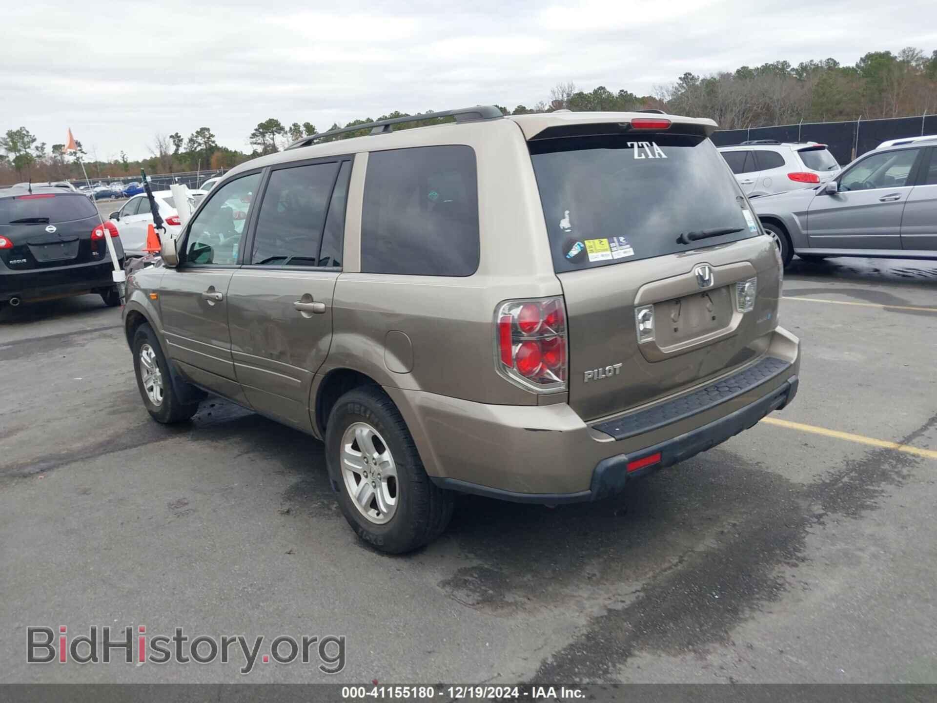 2008 HONDA PILOT - VIN: 5FNYF28238B003846 - Фото 3