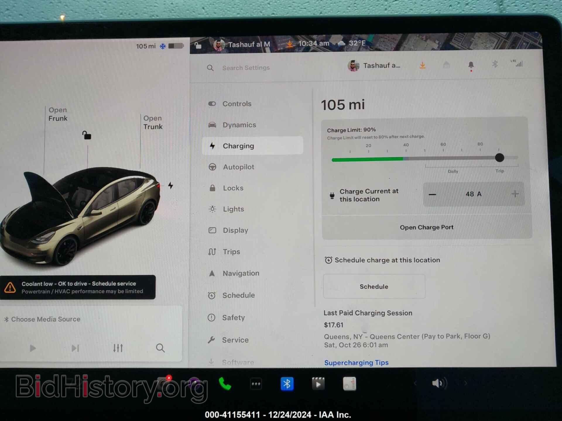 2021 TESLA MODEL 3 - VIN: 5YJ3E1EC1MF063414 - Photo 17