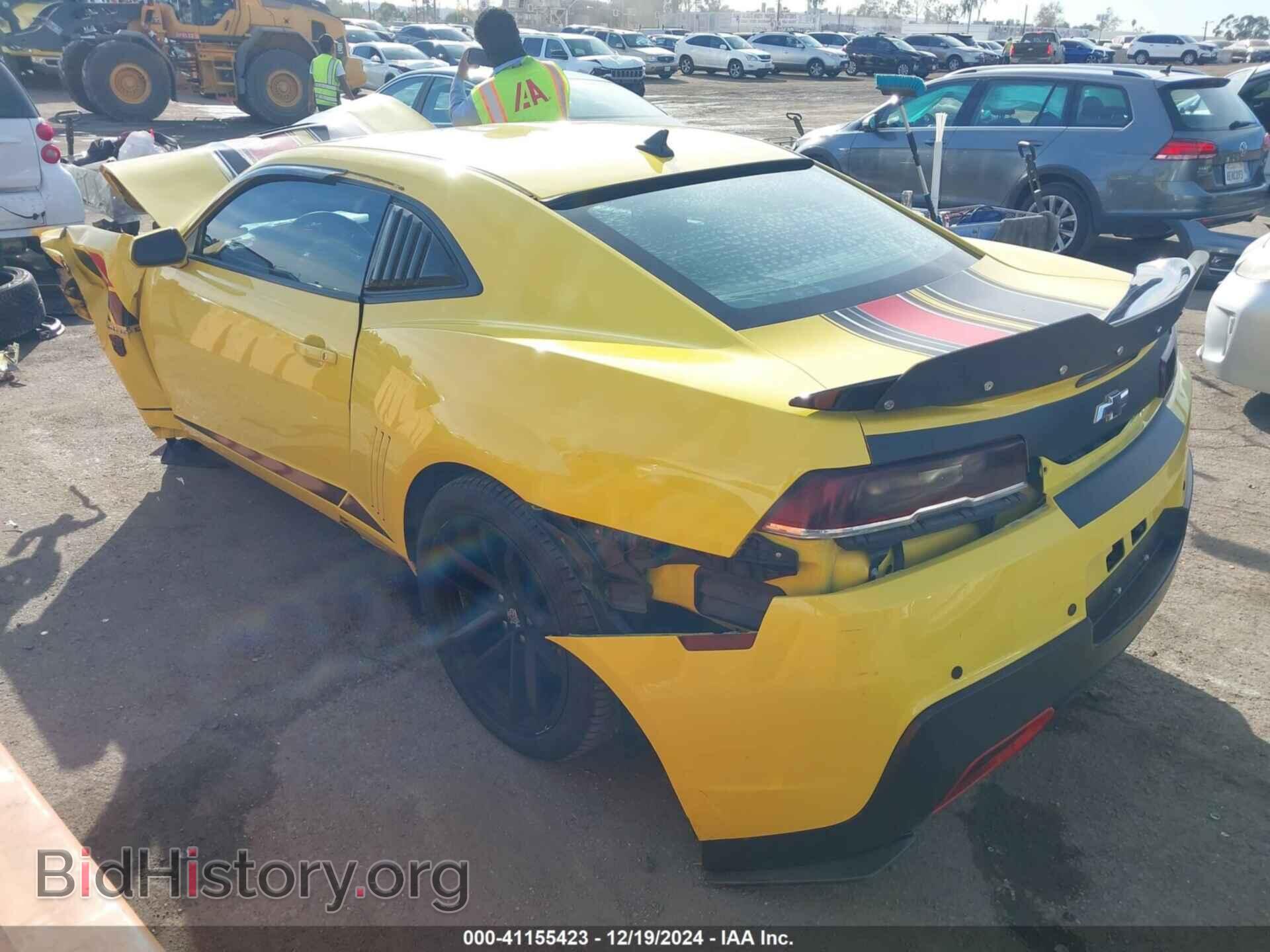 2015 CHEVROLET CAMARO - VIN: 2G1FB1E33F9147997 - Фото 3