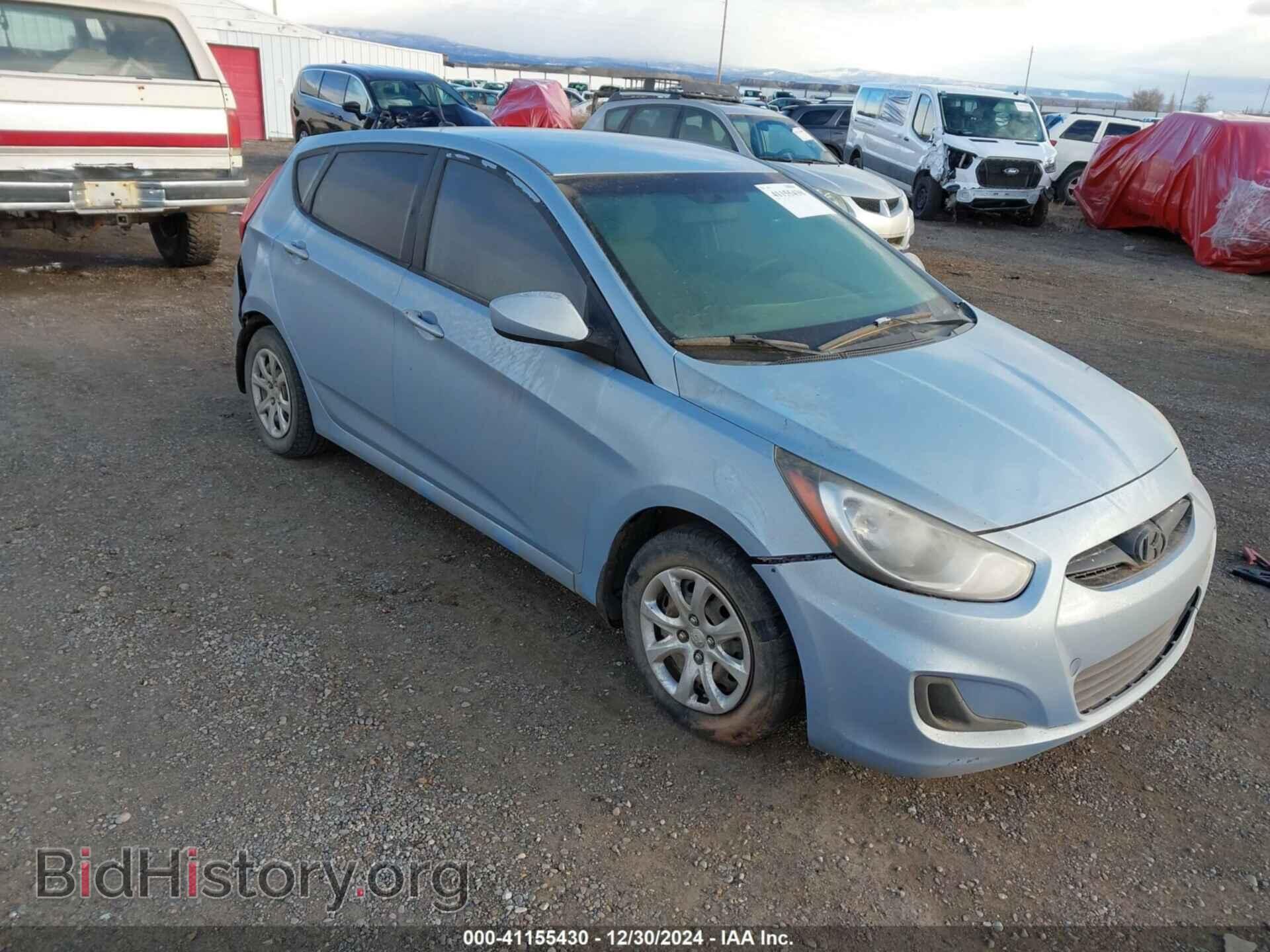 Photo KMHCT5AE3DU105086 - HYUNDAI ACCENT 2013