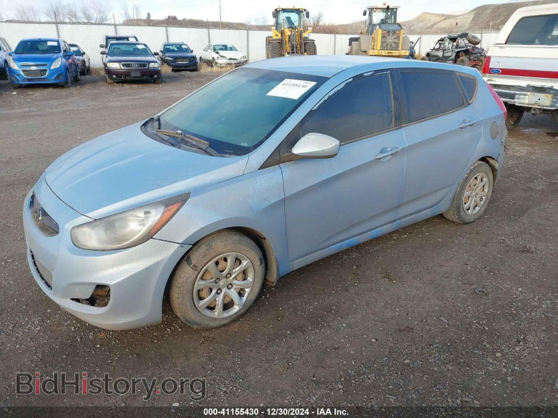 2013 HYUNDAI ACCENT - VIN: KMHCT5AE3DU105086 - Фото 2
