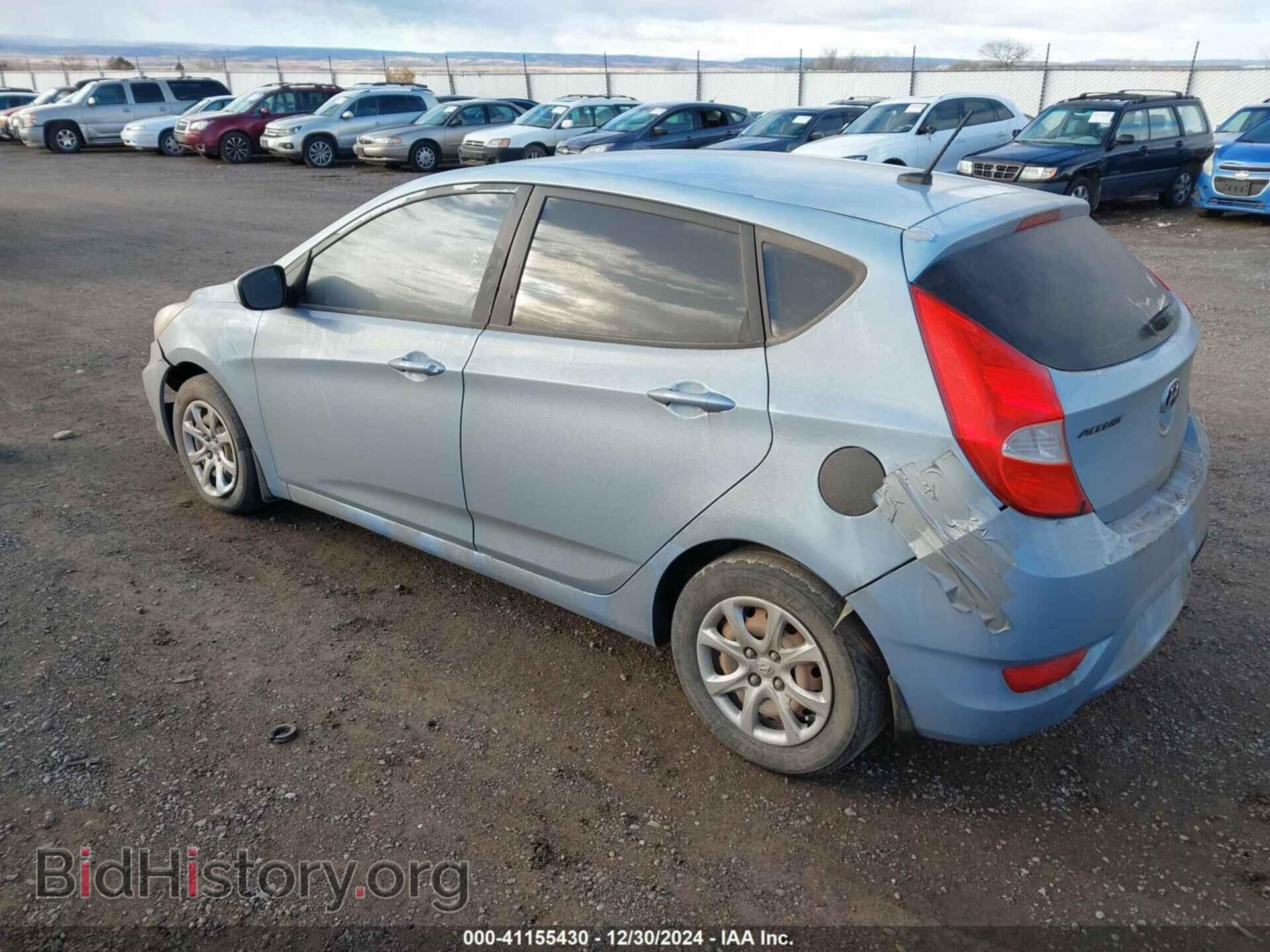 2013 HYUNDAI ACCENT - VIN: KMHCT5AE3DU105086 - Фото 3