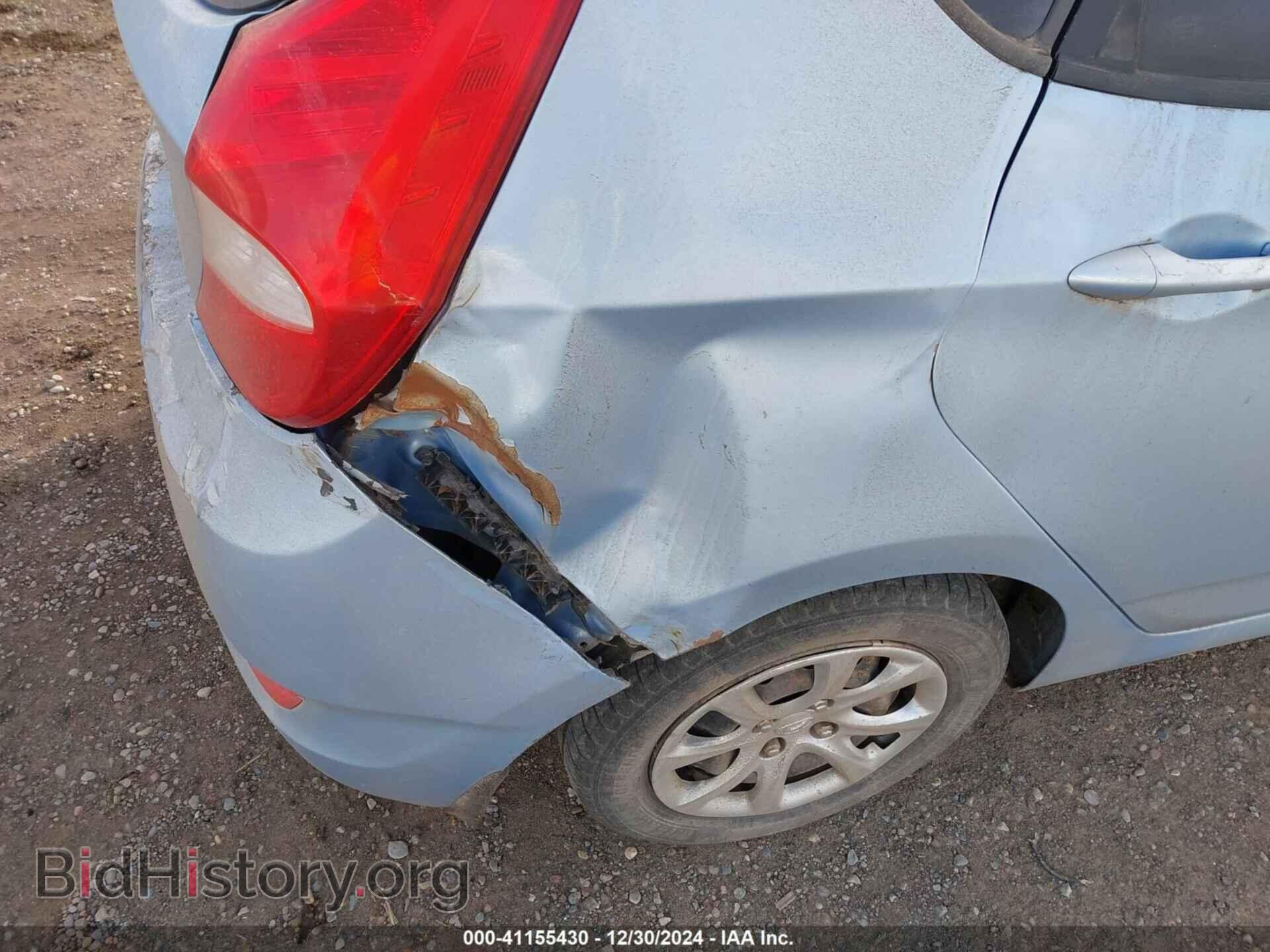 2013 HYUNDAI ACCENT - VIN: KMHCT5AE3DU105086 - Фото 6