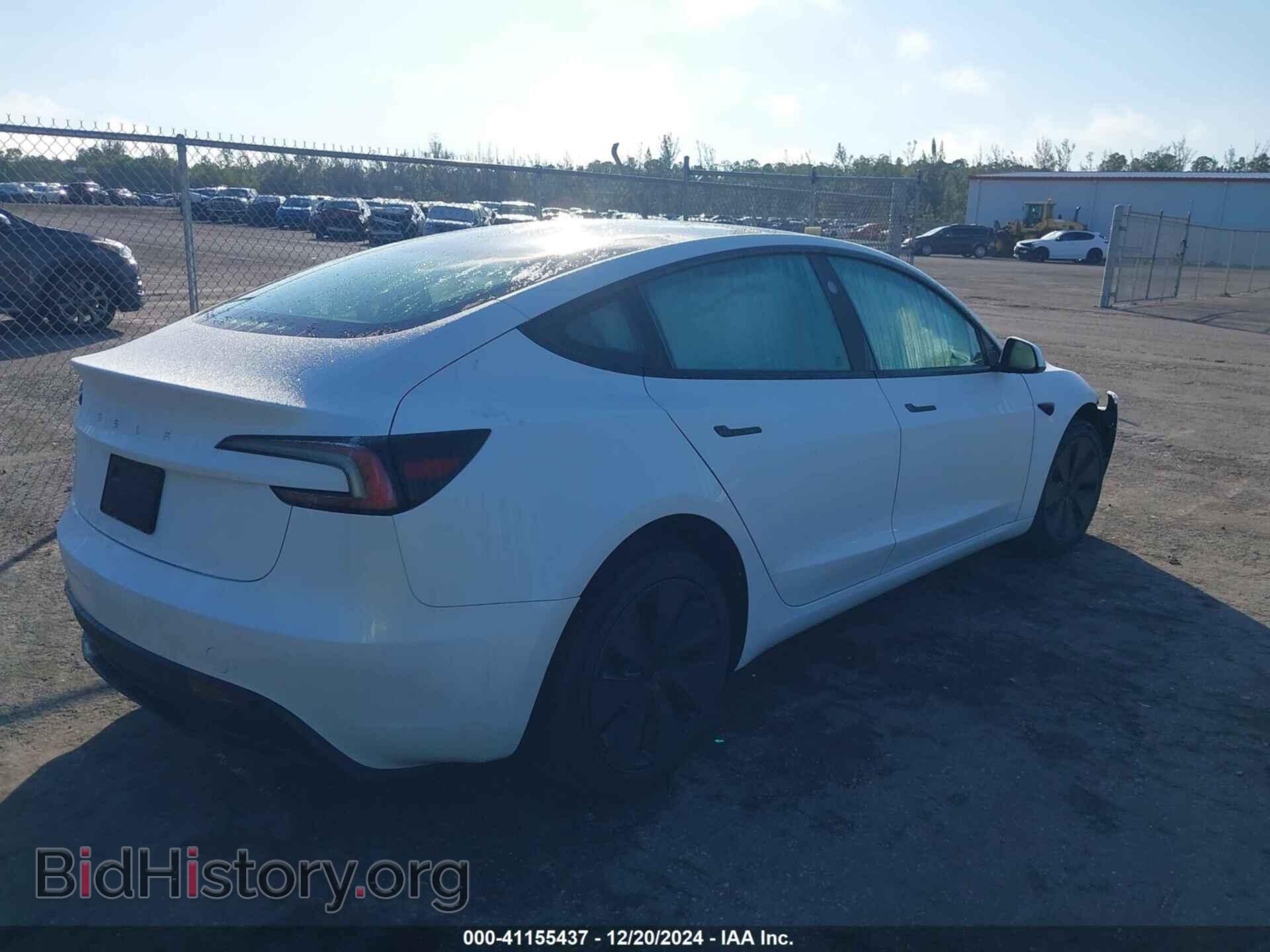 2025 TESLA MODEL 3 - VIN: 5YJ3E1EA2SF888390 - Фото 4