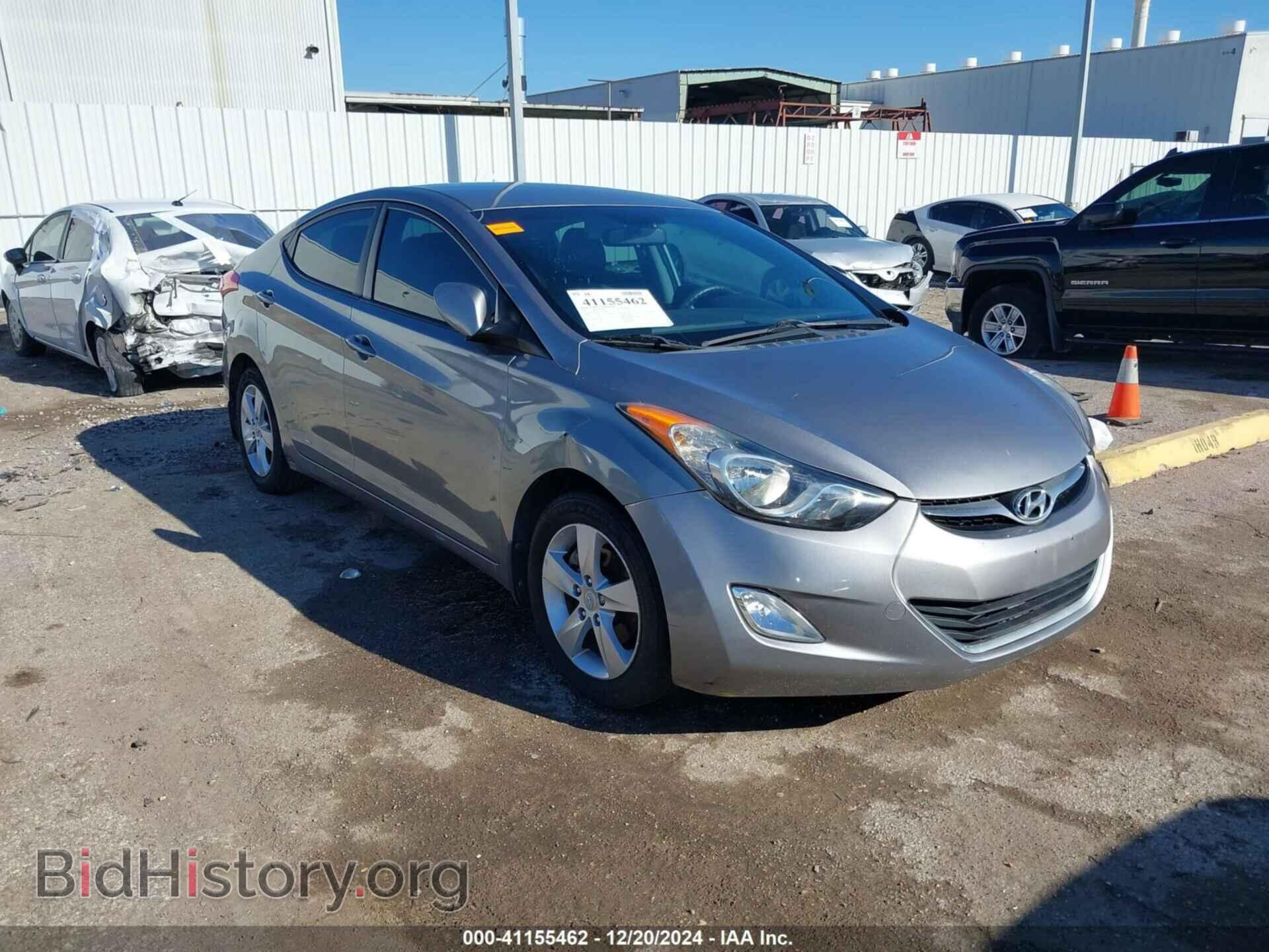 Photo KMHDH4AE7CU463550 - HYUNDAI ELANTRA 2012