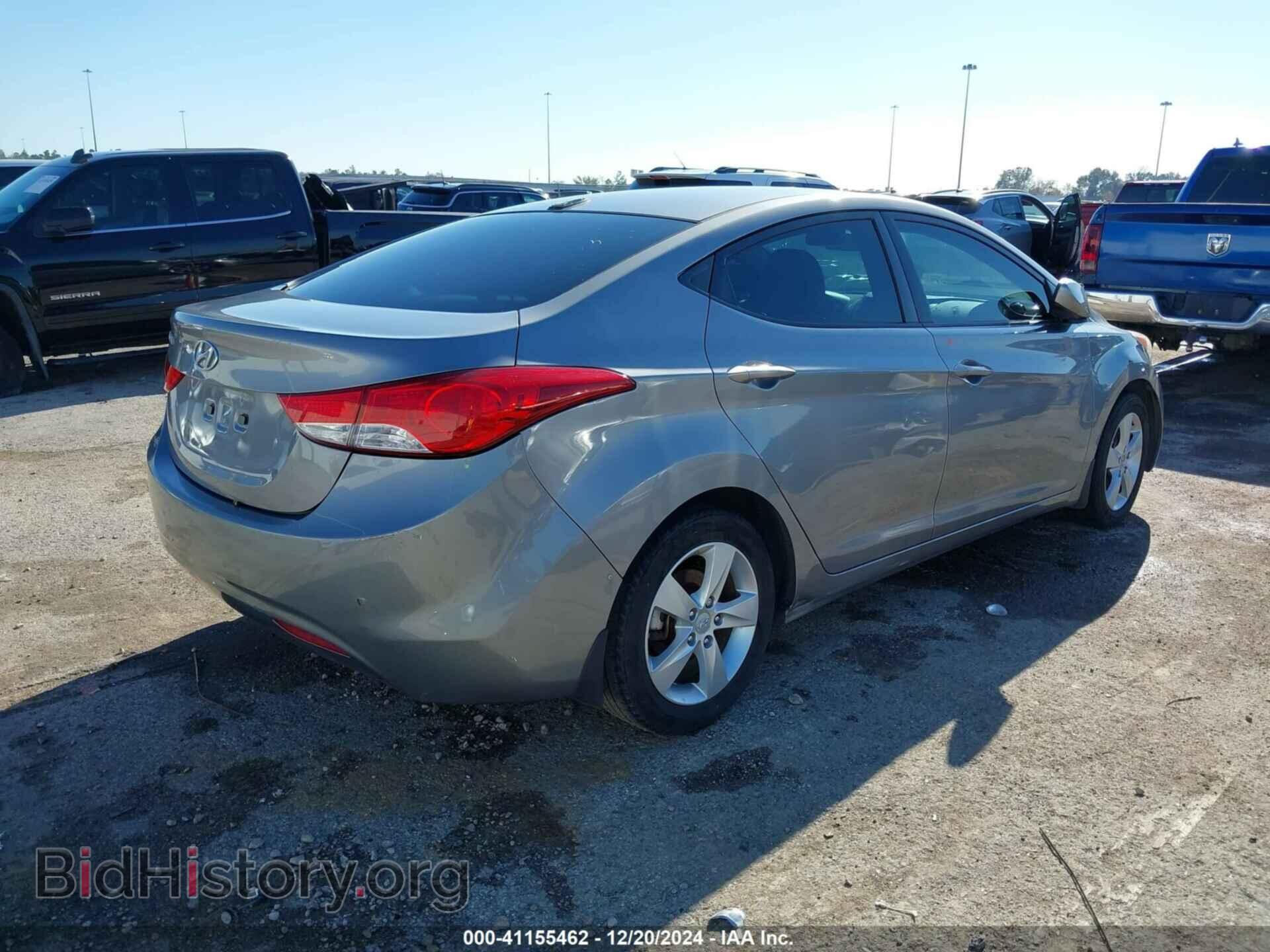 2012 HYUNDAI ELANTRA - VIN: KMHDH4AE7CU463550 - Фото 4