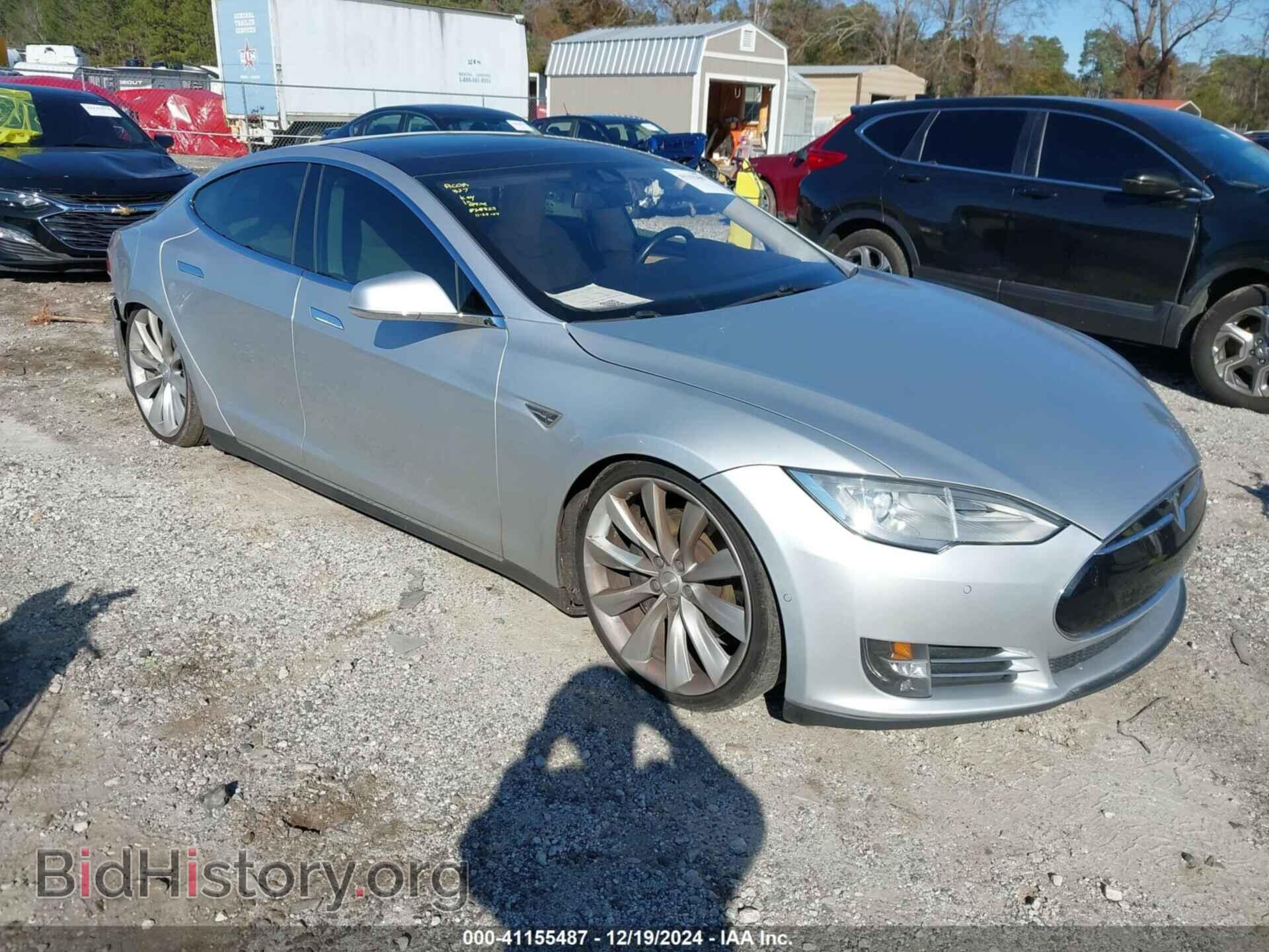 Фотография 5YJSA1H15FFP77082 - TESLA MODEL S 2015