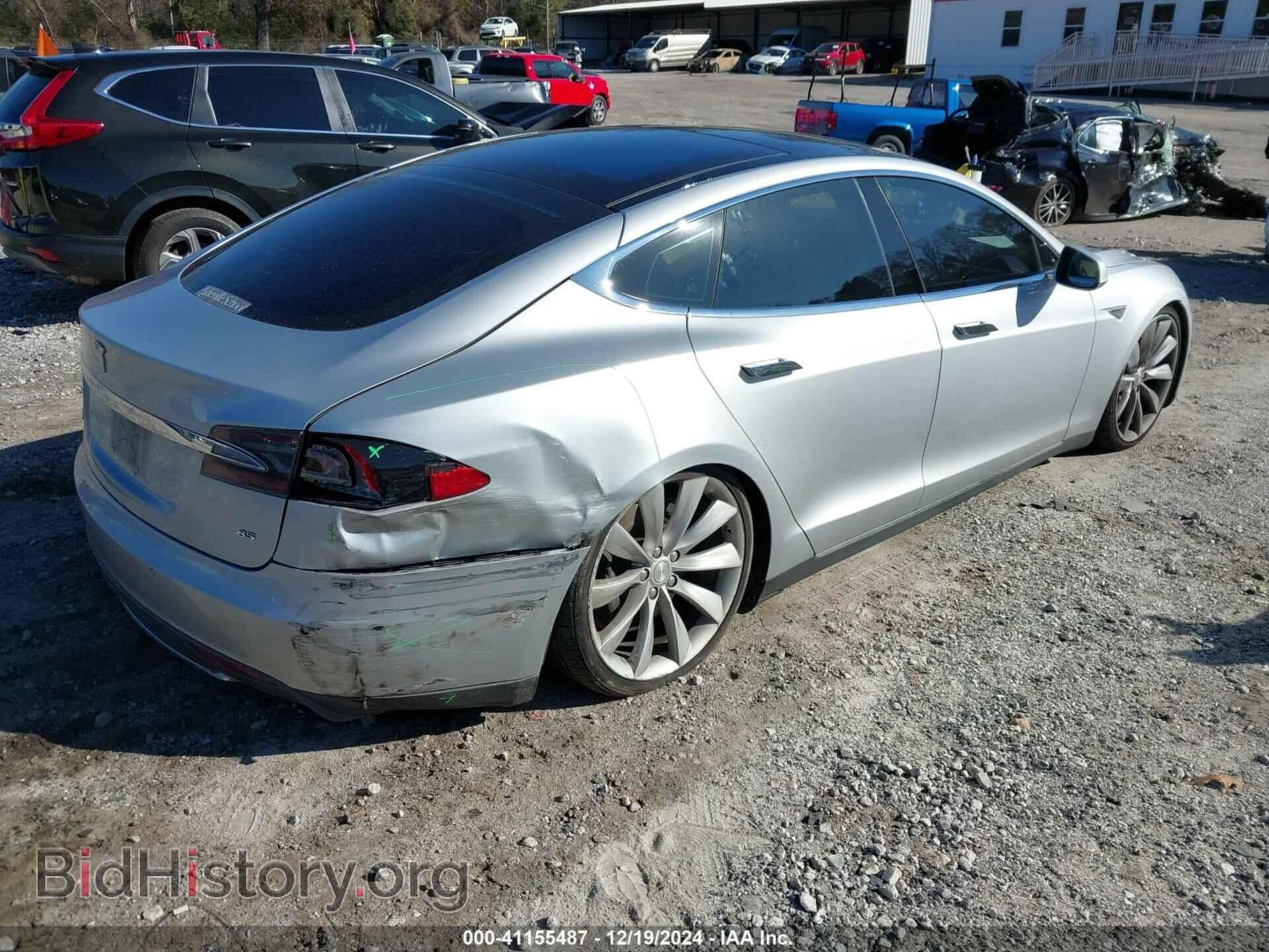 2015 TESLA MODEL S - VIN: 5YJSA1H15FFP77082 - Фото 4