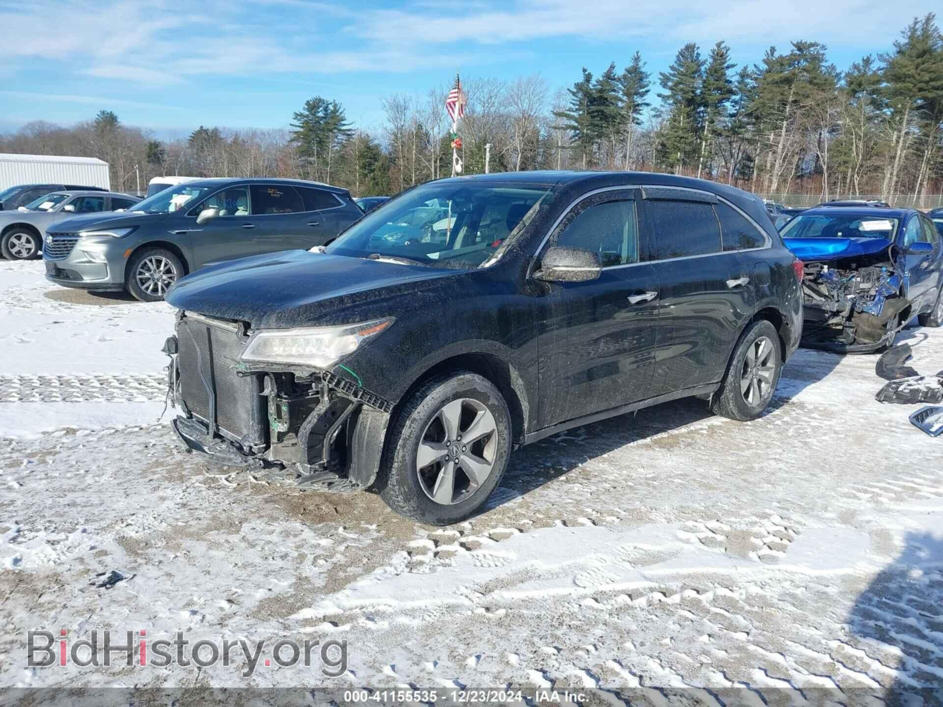 2015 ACURA MDX - VIN: 5FRYD4H28FB017660 - Фото 2