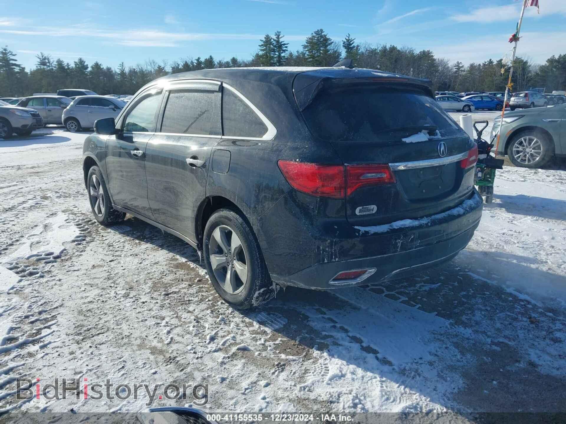 2015 ACURA MDX - VIN: 5FRYD4H28FB017660 - Фото 3