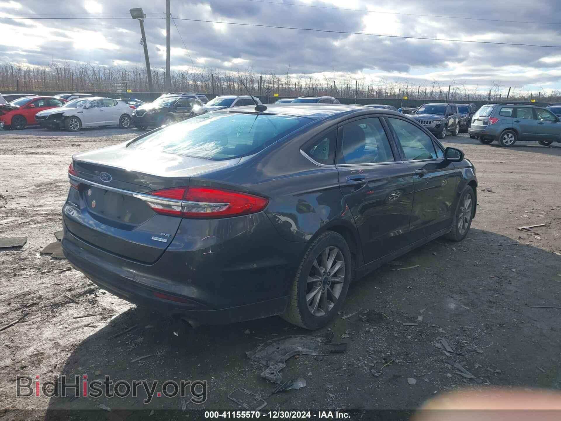 2017 FORD FUSION - VIN: 3FA6P0HD2HR377072 - Фото 4