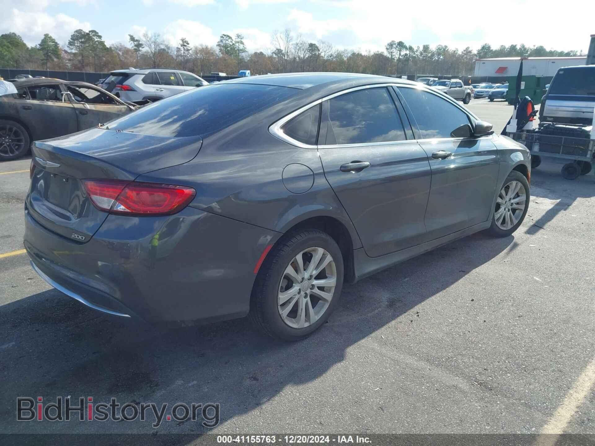 2016 CHRYSLER 200 - VIN: 1C3CCCAB1GN181634 - Фото 4