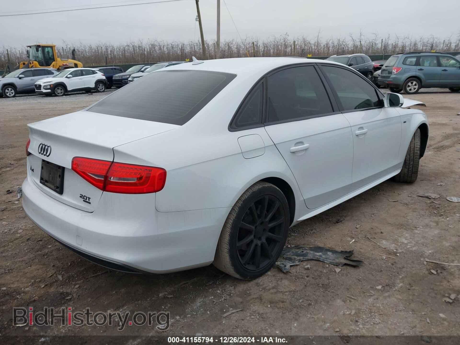 2014 AUDI A4 - VIN: WAUBFAFL6EA068736 - Фото 4