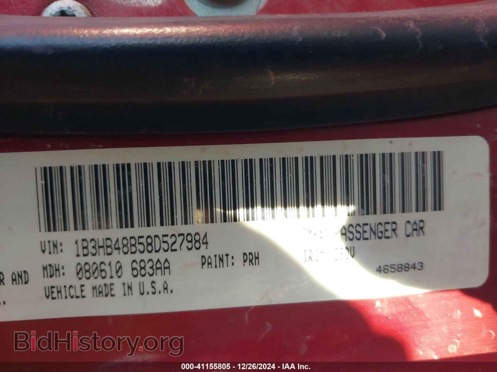 2008 DODGE CALIBER - VIN: 1B3HB48B58D527984 - Photo 9