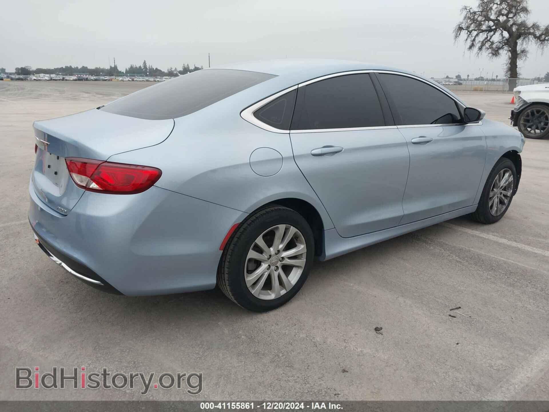 2015 CHRYSLER 200 - VIN: 1C3CCCAB6FN742750 - Фото 4