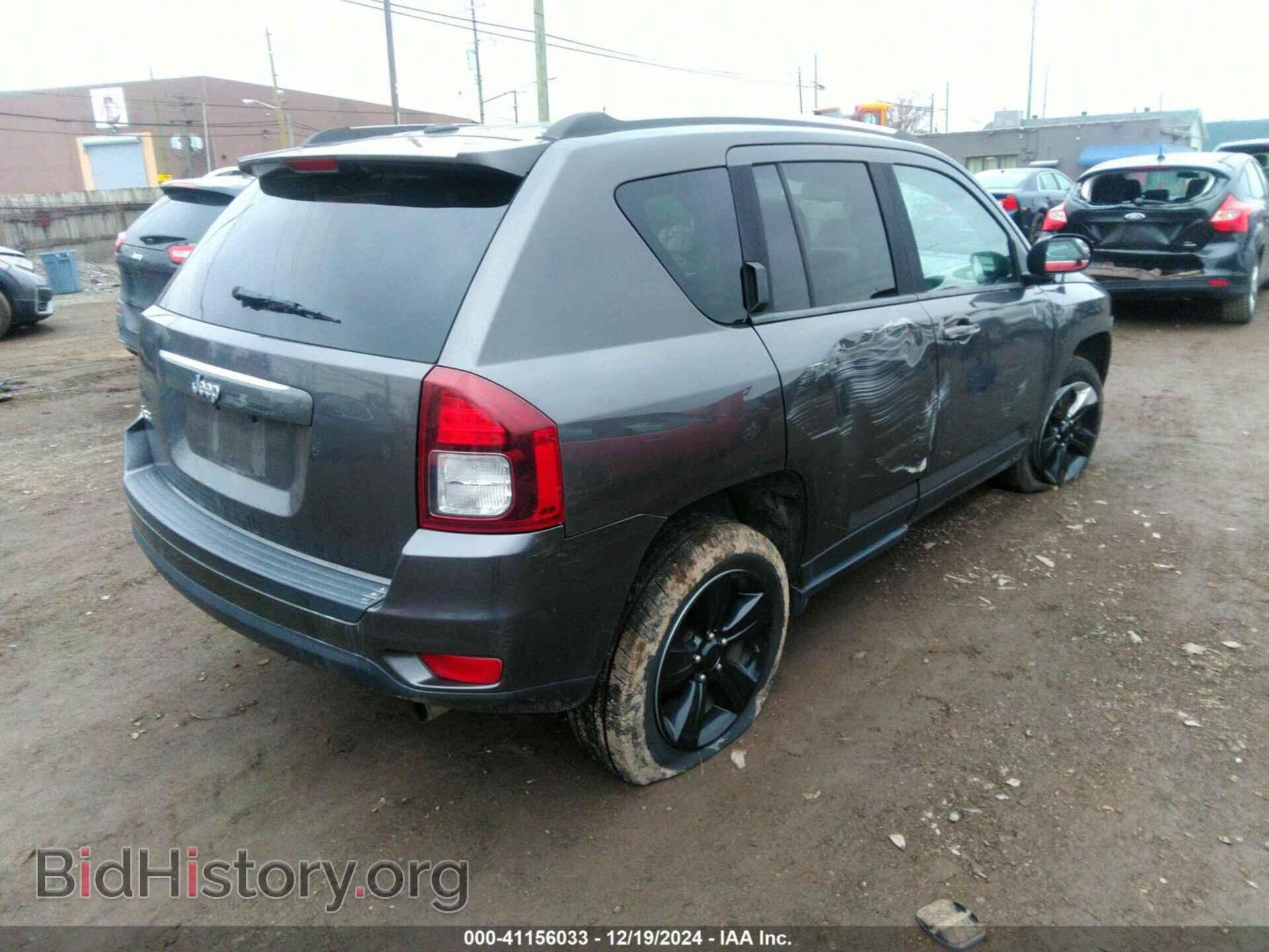 2016 JEEP COMPASS - VIN: 1C4NJDBB0GD635943 - Фото 4
