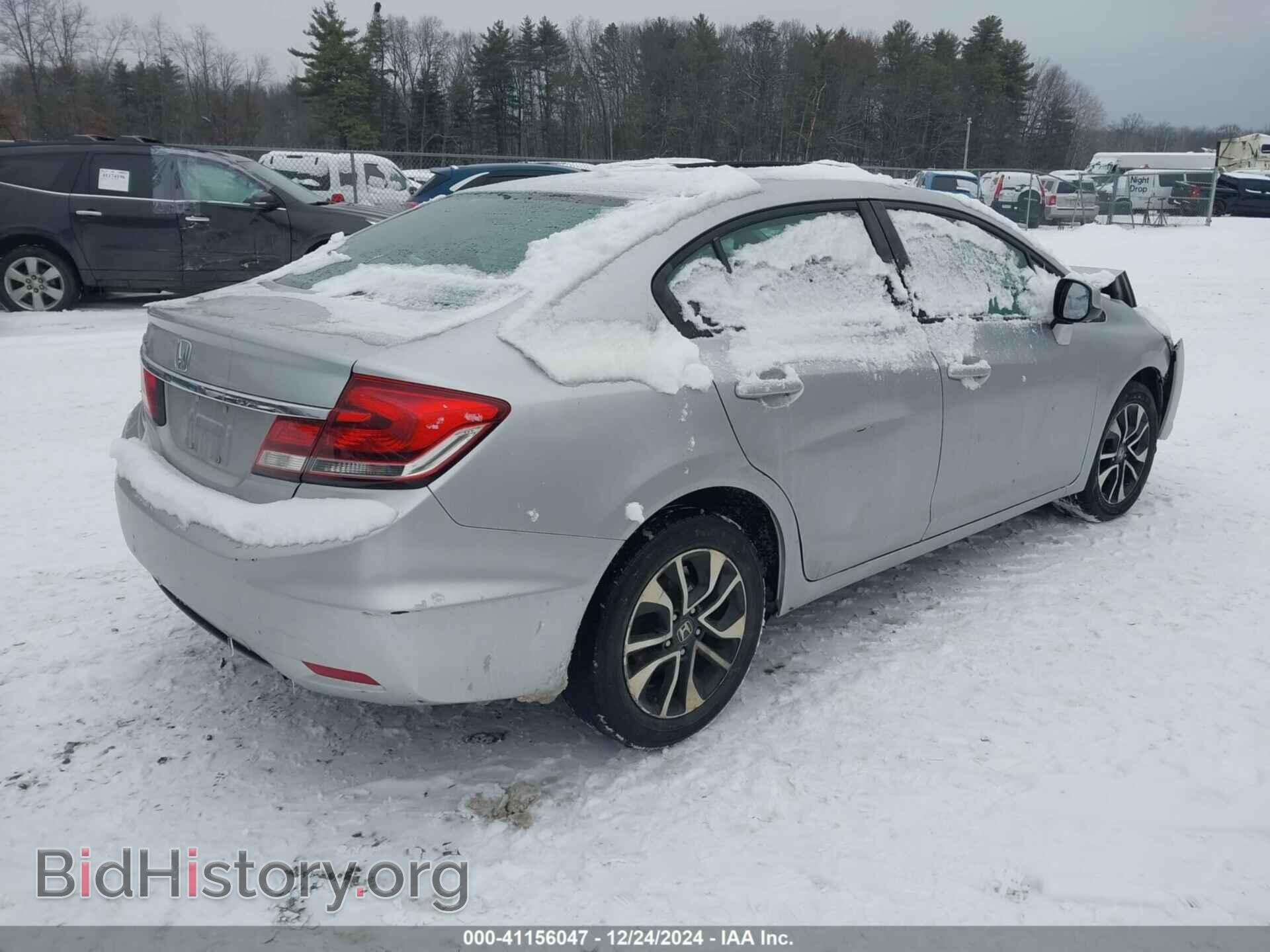 2013 HONDA CIVIC - VIN: 19XFB2F85DE267645 - Фото 4