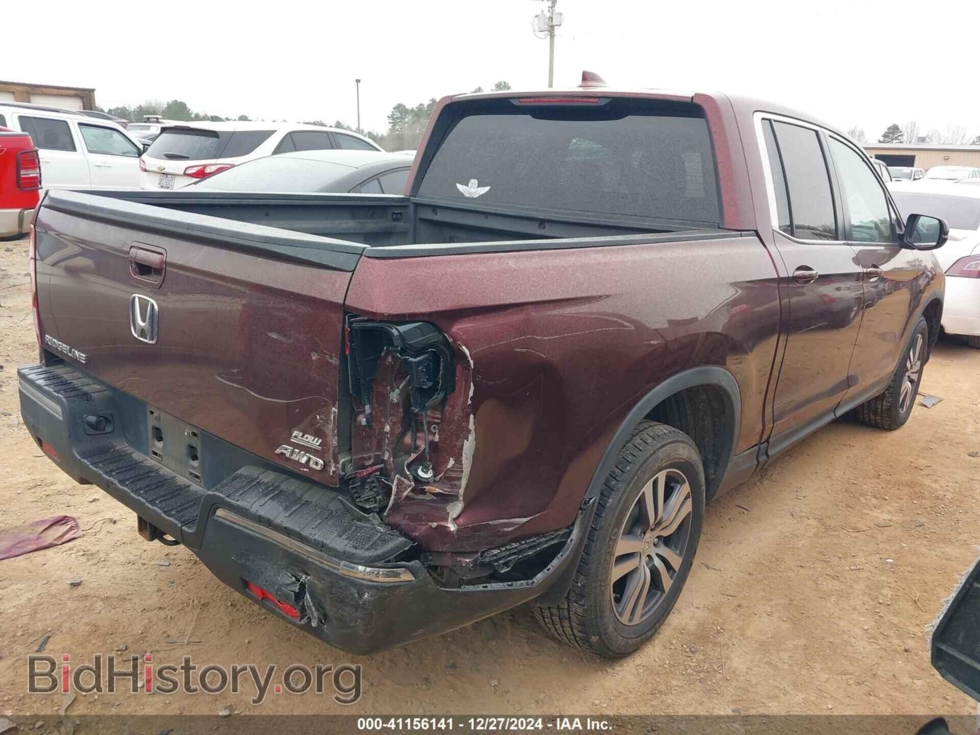 2017 HONDA RIDGELINE - VIN: 5FPYK3F40HB037675 - Фото 4