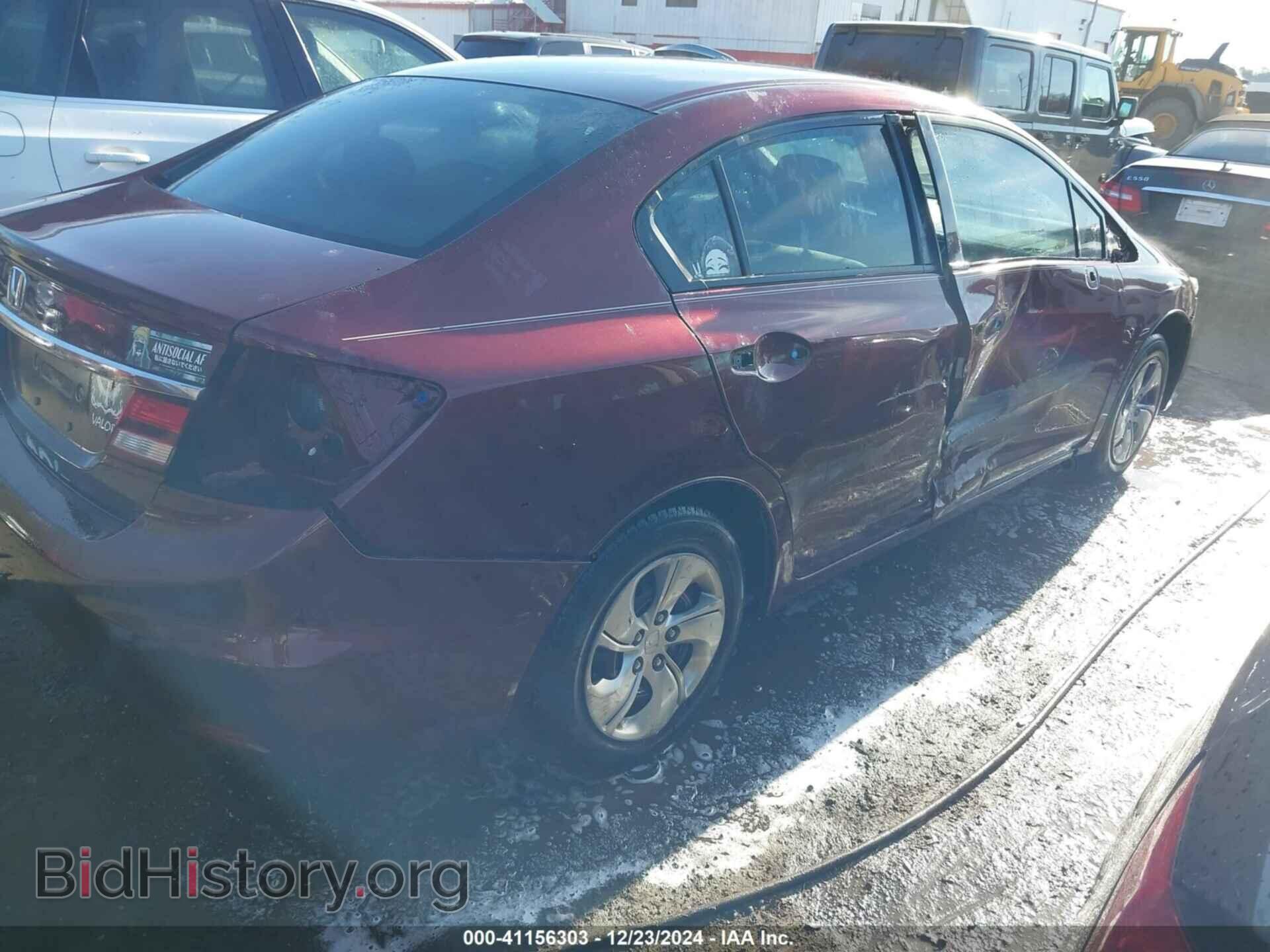 2013 HONDA CIVIC - VIN: 19XFB2F52DE057994 - Фото 4