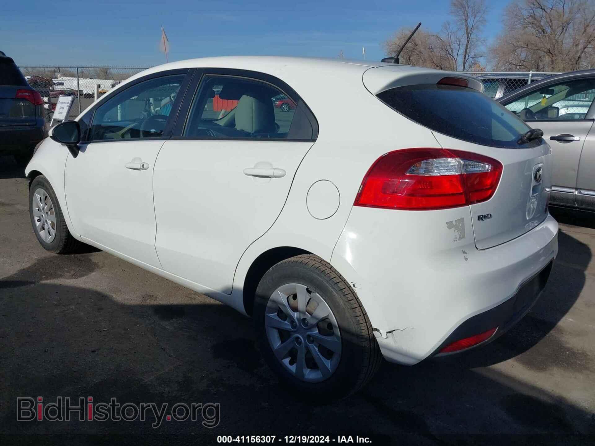 2014 KIA RIO - VIN: KNADM5A37E6353784 - Фото 3