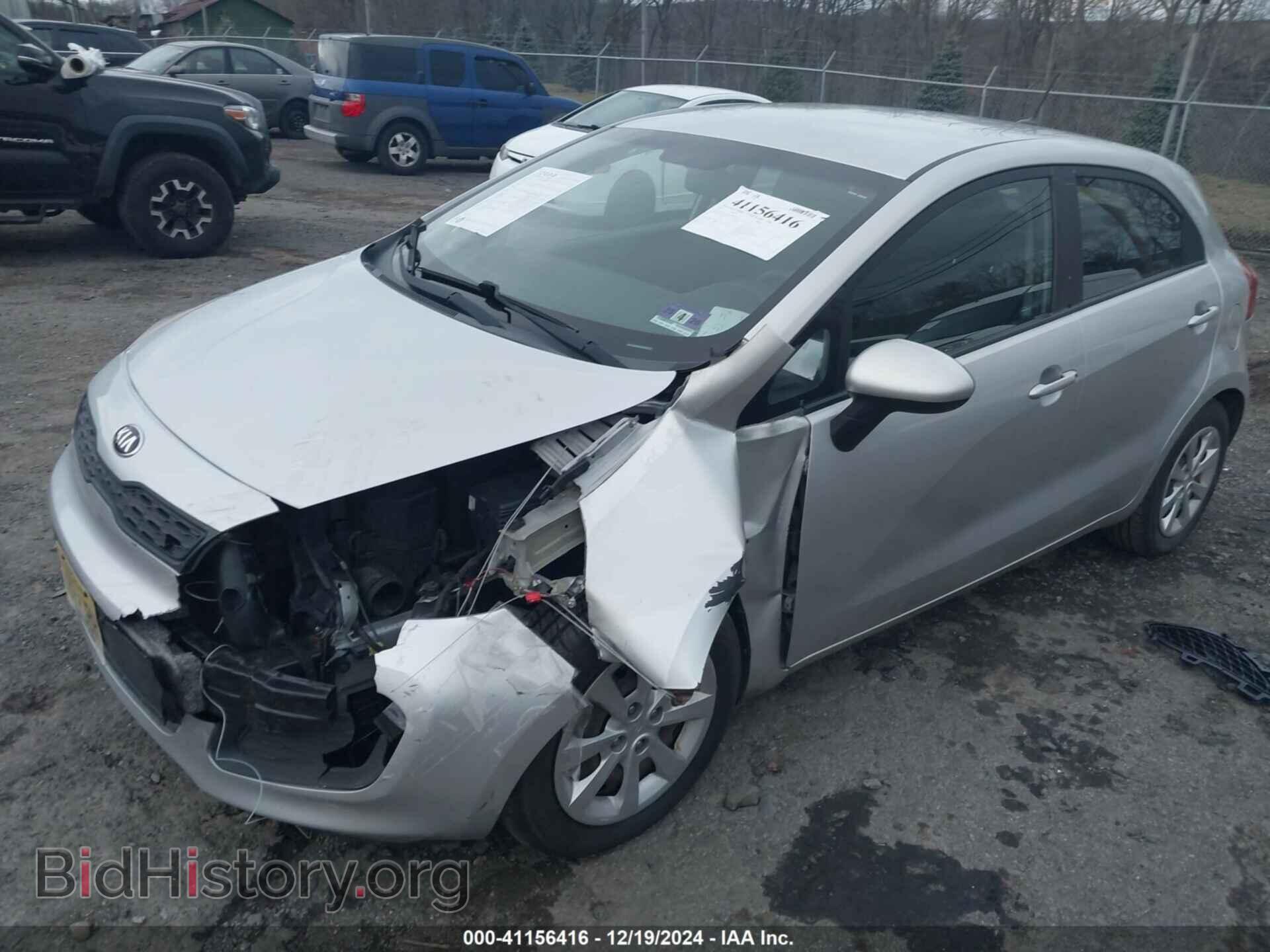 2013 KIA RIO - VIN: KNADM5A30D6288727 - Фото 2