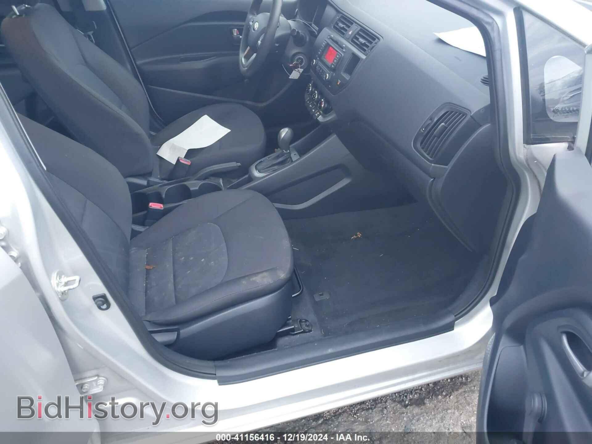 2013 KIA RIO - VIN: KNADM5A30D6288727 - Фото 5