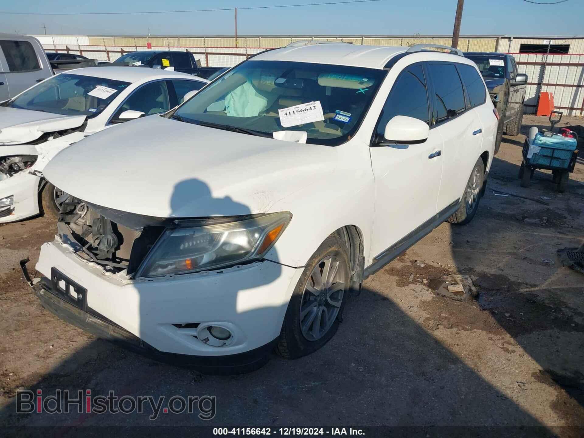 2014 NISSAN PATHFINDER - VIN: 5N1AR2MN3EC703394 - Фото 2