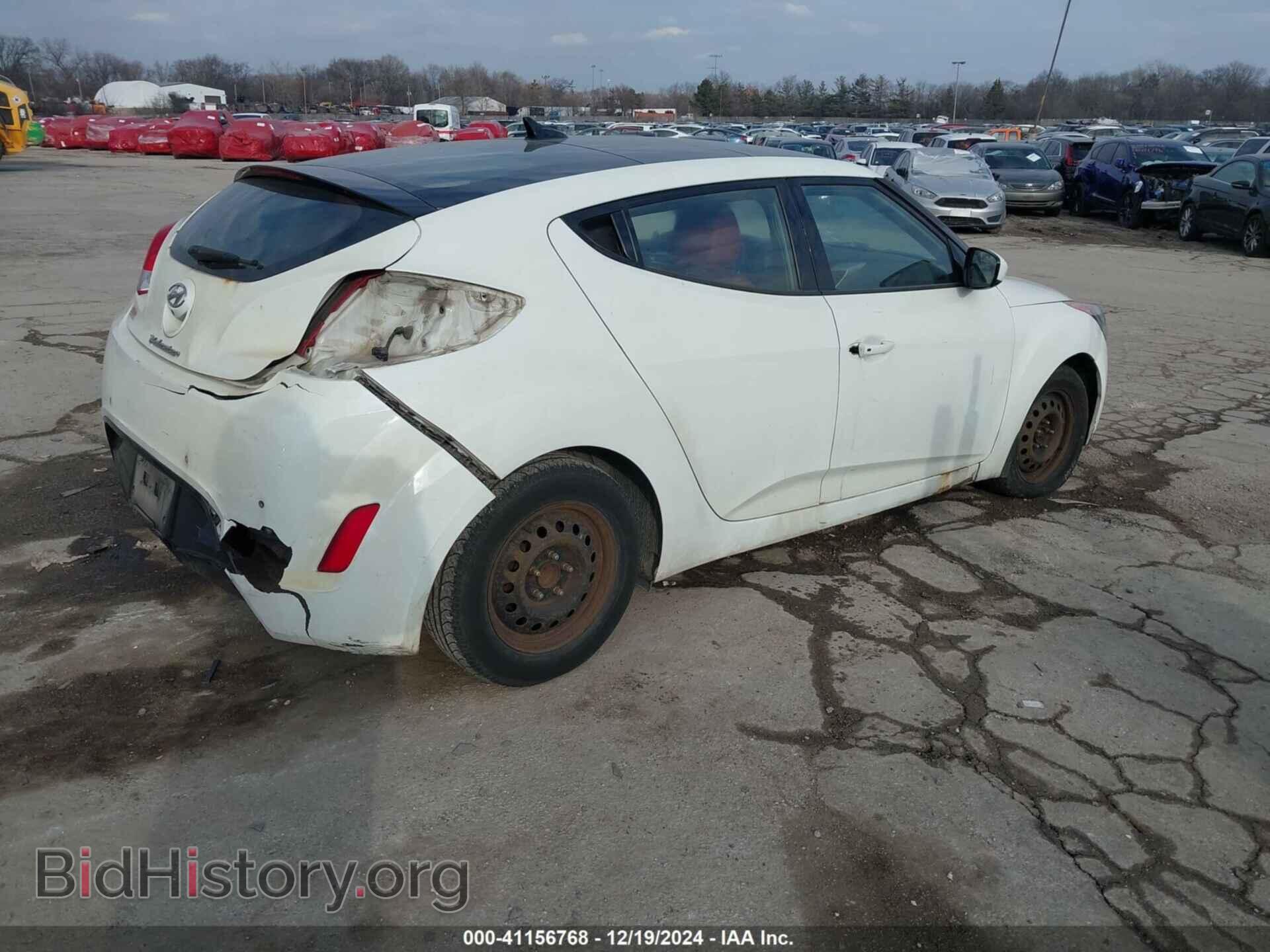 2013 HYUNDAI VELOSTER - VIN: KMHTC6AD8DU174580 - Фото 4