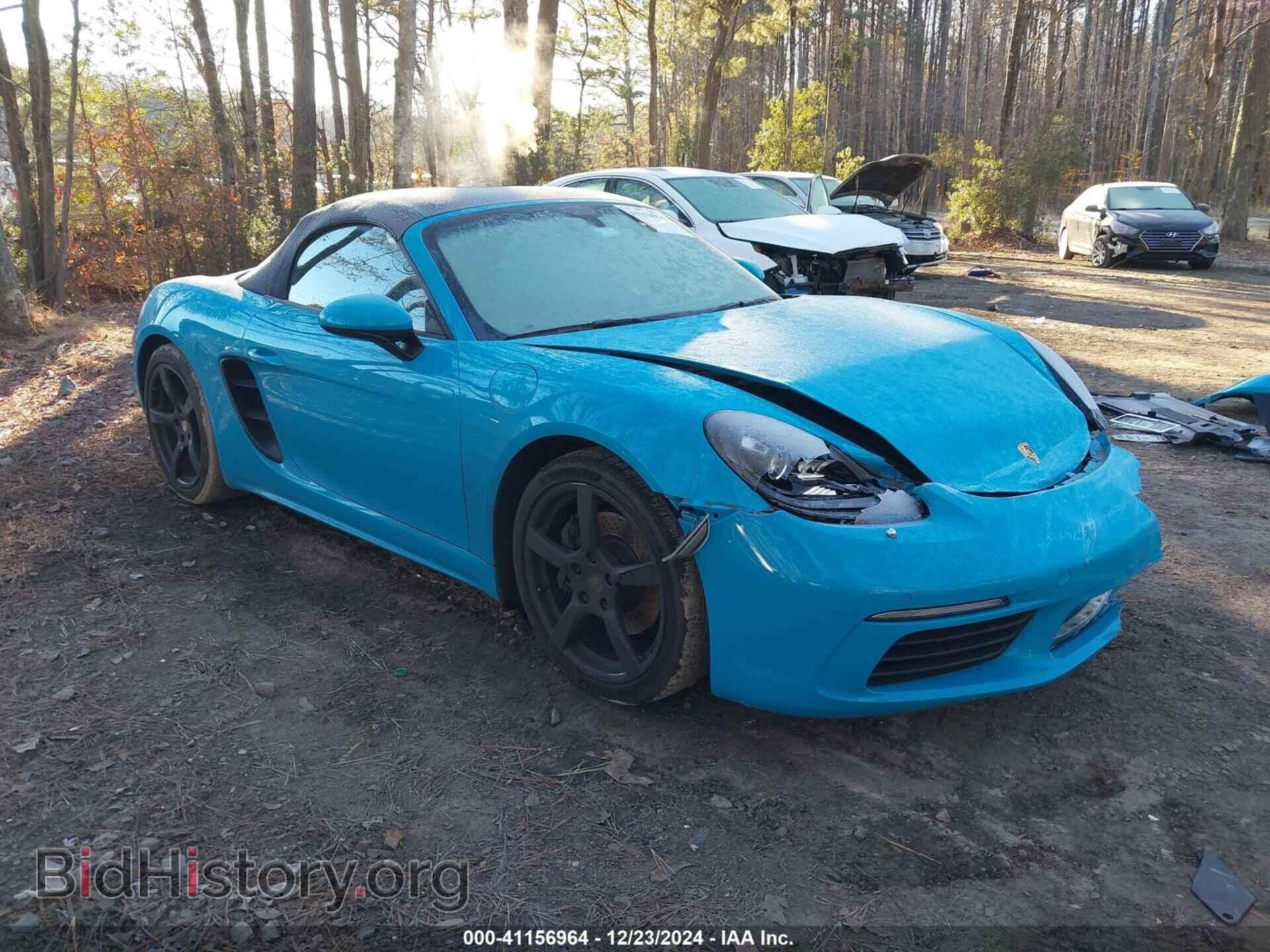 Photo WP0CA2A82HS221013 - PORSCHE 718 BOXSTER 2017