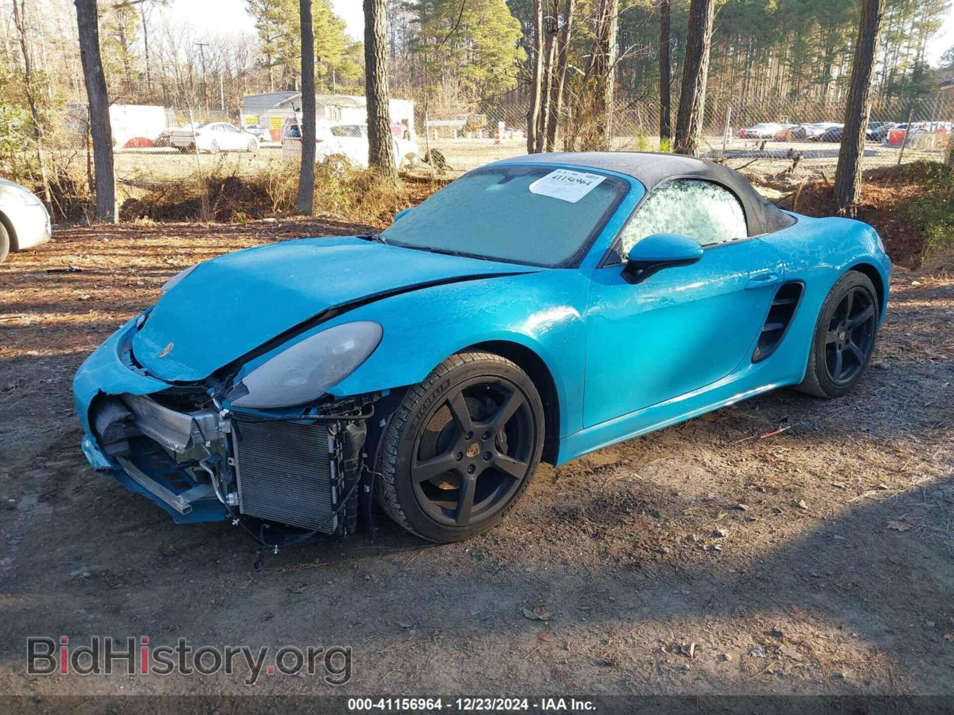 2017 PORSCHE 718 BOXSTER - VIN: WP0CA2A82HS221013 - Фото 2