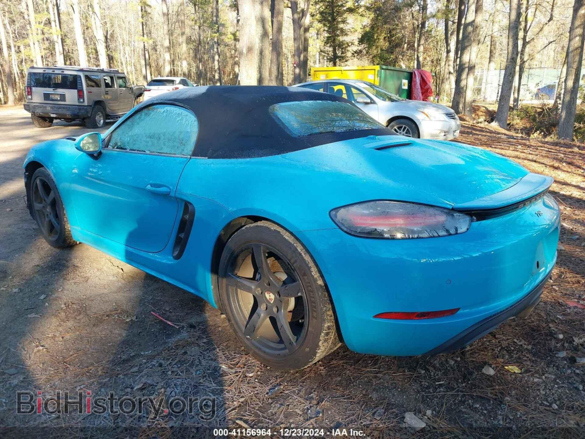 2017 PORSCHE 718 BOXSTER - VIN: WP0CA2A82HS221013 - Фото 3
