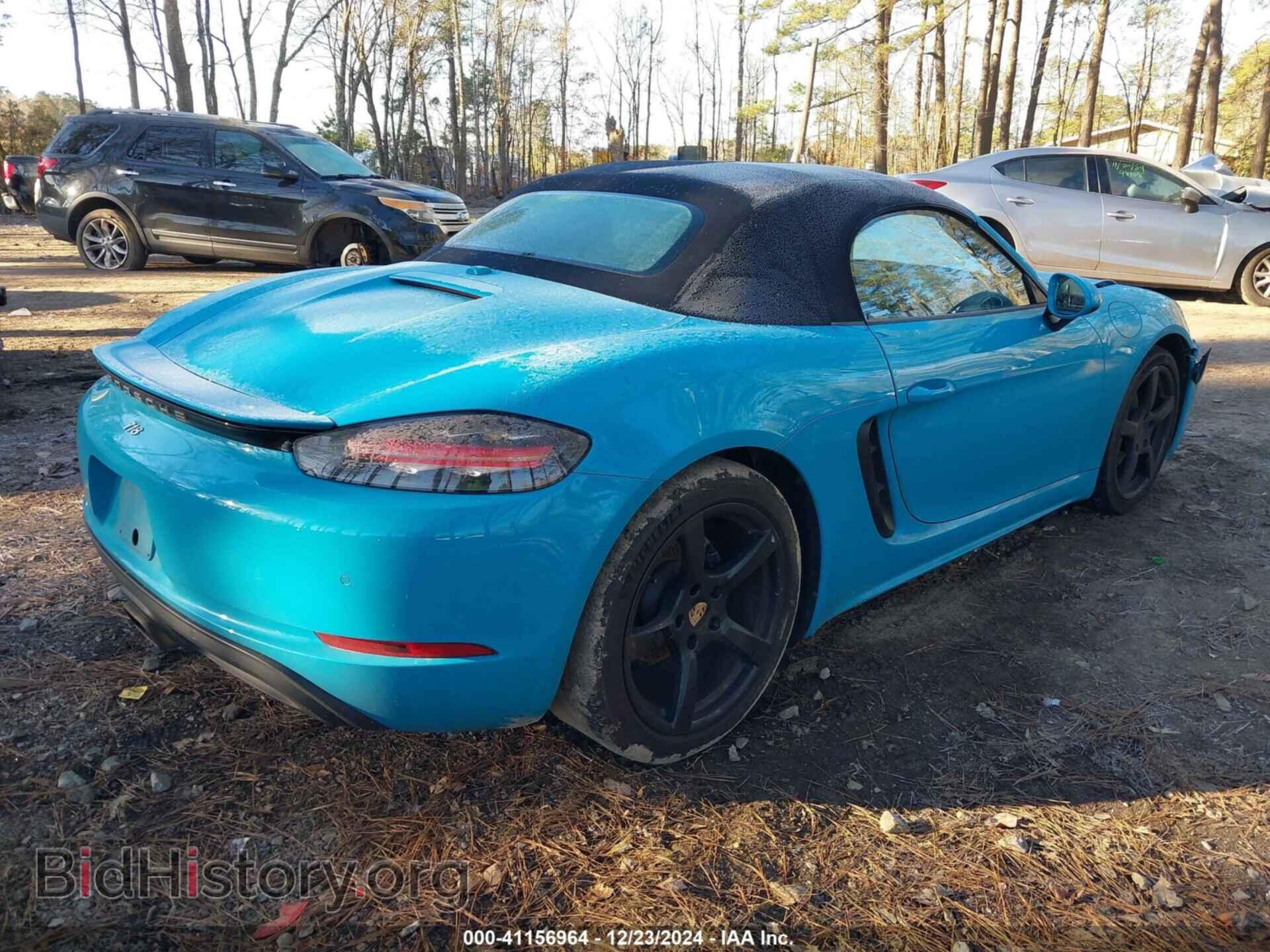 2017 PORSCHE 718 BOXSTER - VIN: WP0CA2A82HS221013 - Фото 4