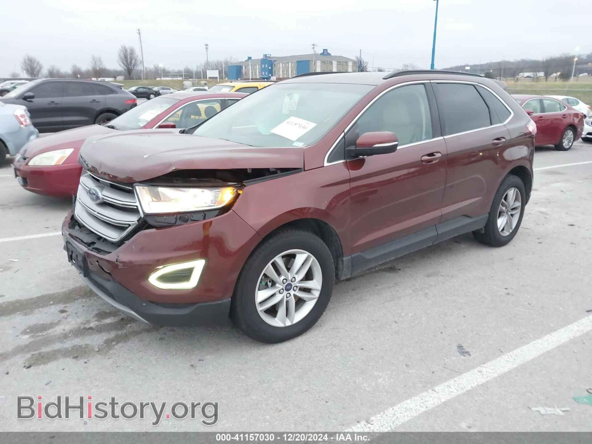 2015 FORD EDGE - VIN: 2FMTK4J83FBB60511 - Фото 2