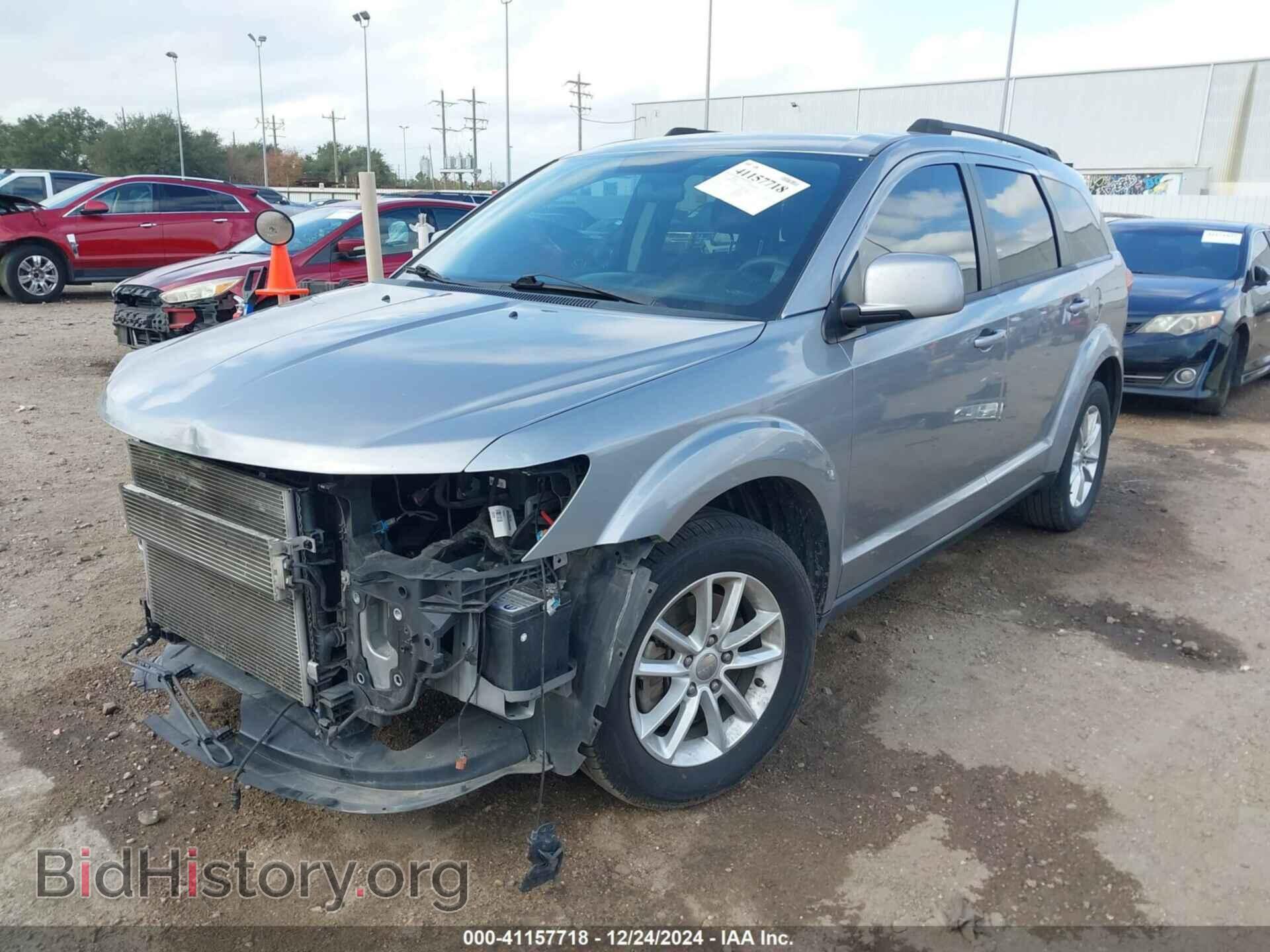 2016 DODGE JOURNEY - VIN: 3C4PDCBB8GT139681 - Фото 2