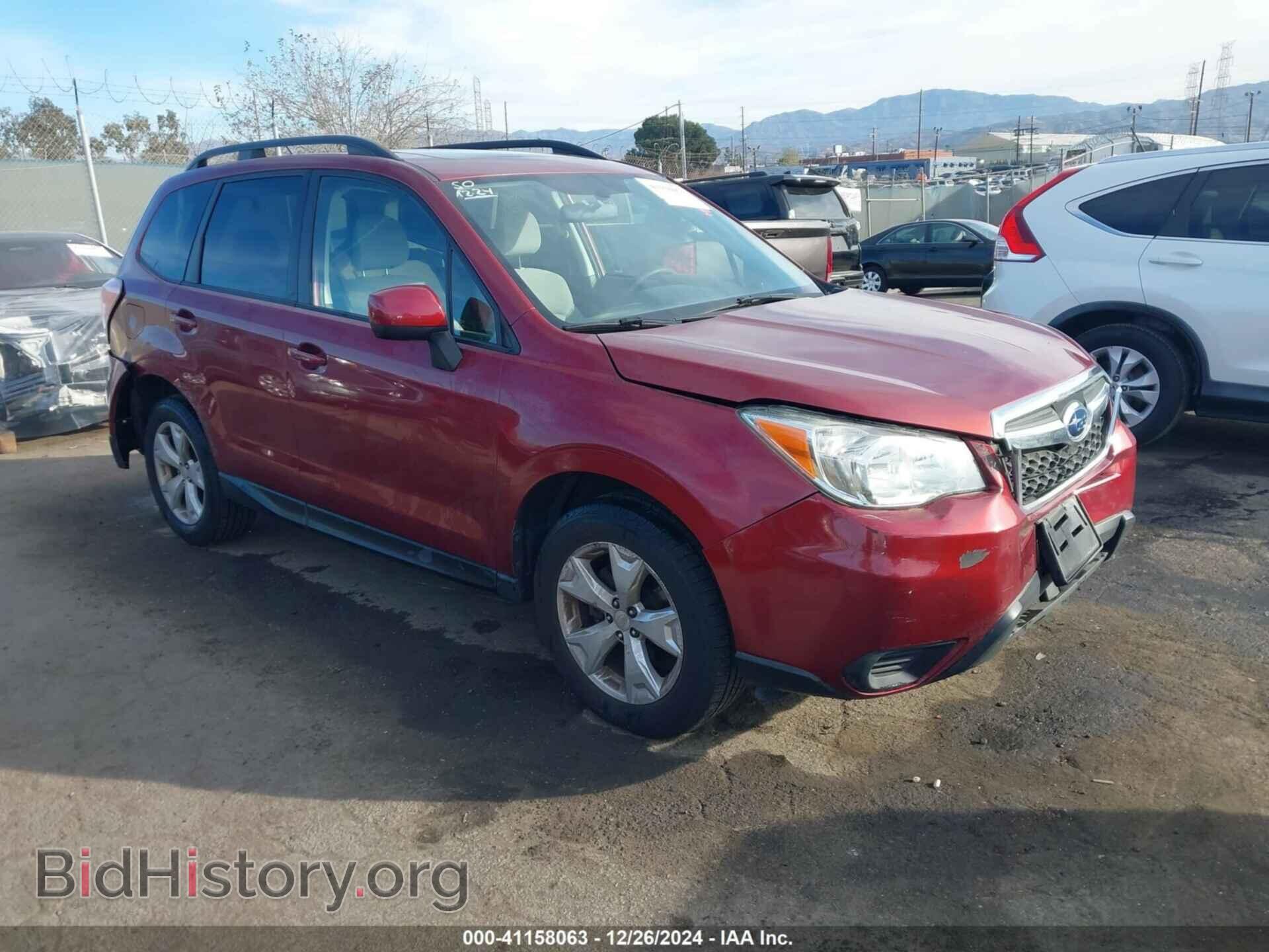 Фотография JF2SJADC0FH407344 - SUBARU FORESTER 2015