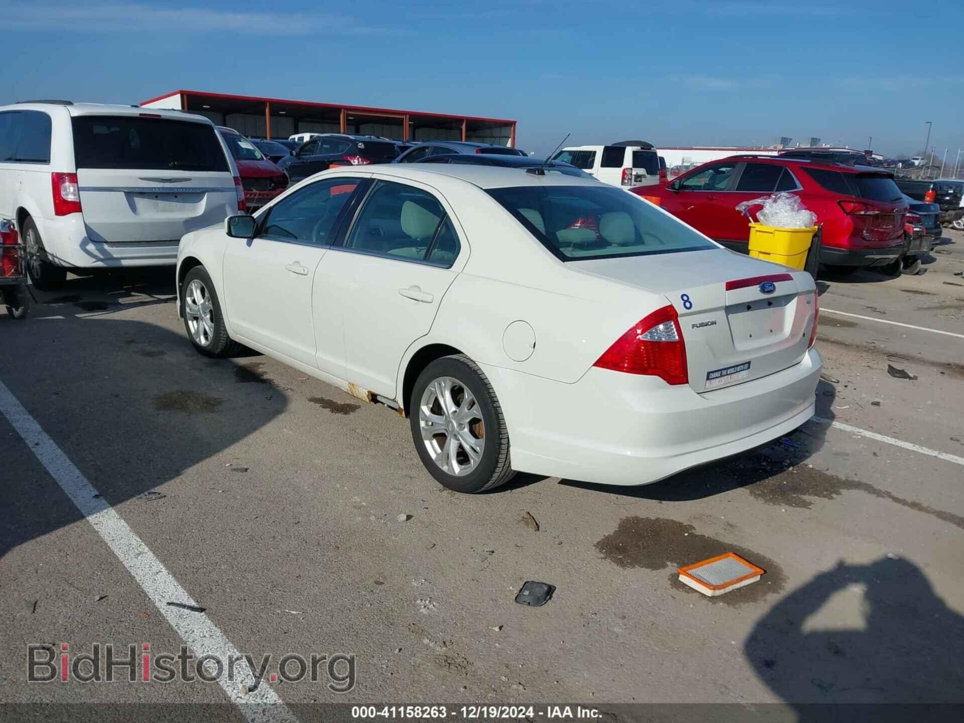 2012 FORD FUSION - VIN: 3FAHP0HA1CR155176 - Фото 3