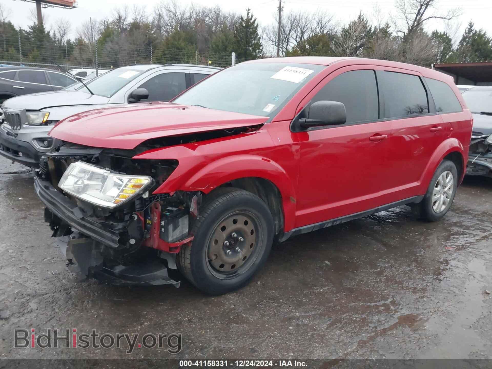 2015 DODGE JOURNEY - VIN: 3C4PDCAB9FT744938 - Фото 2