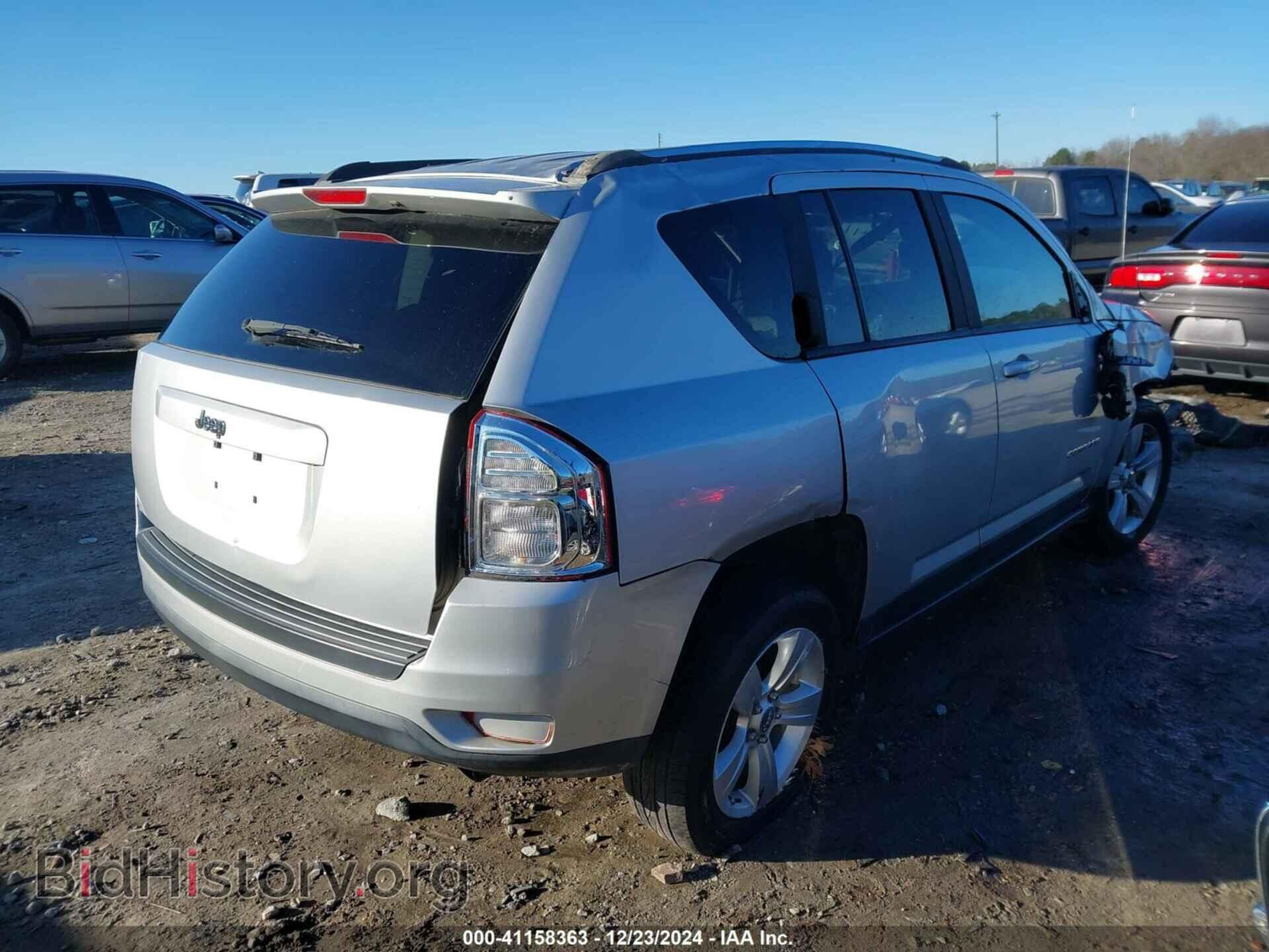 2012 JEEP COMPASS - VIN: 1C4NJCBA8CD627357 - Фото 4