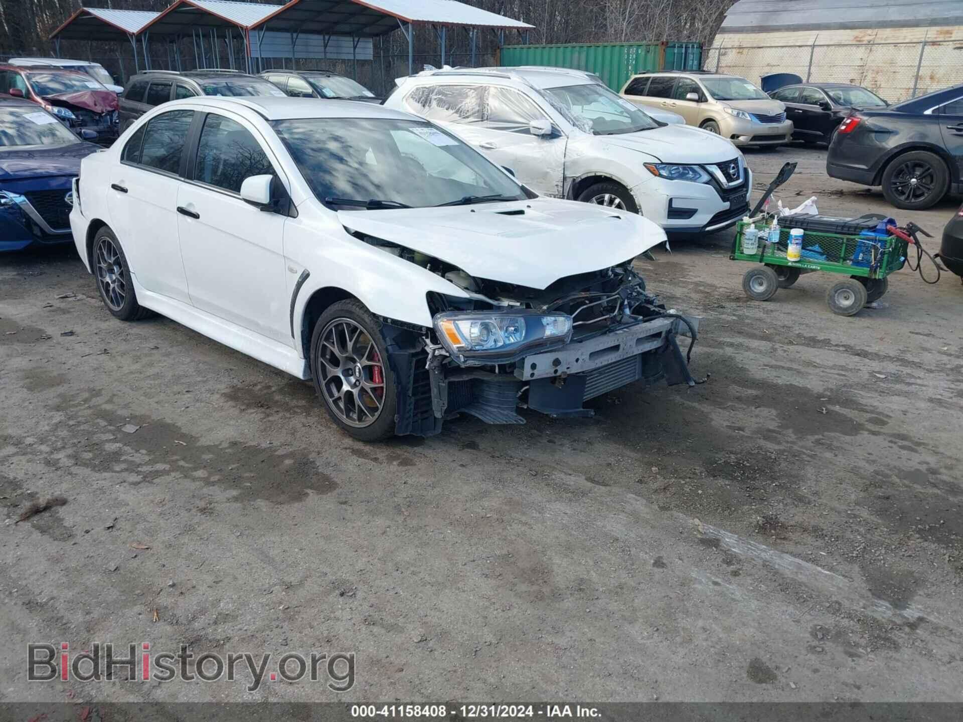 Photo JA32W5FV5EU017592 - MITSUBISHI LANCER EVOLUTION 2014
