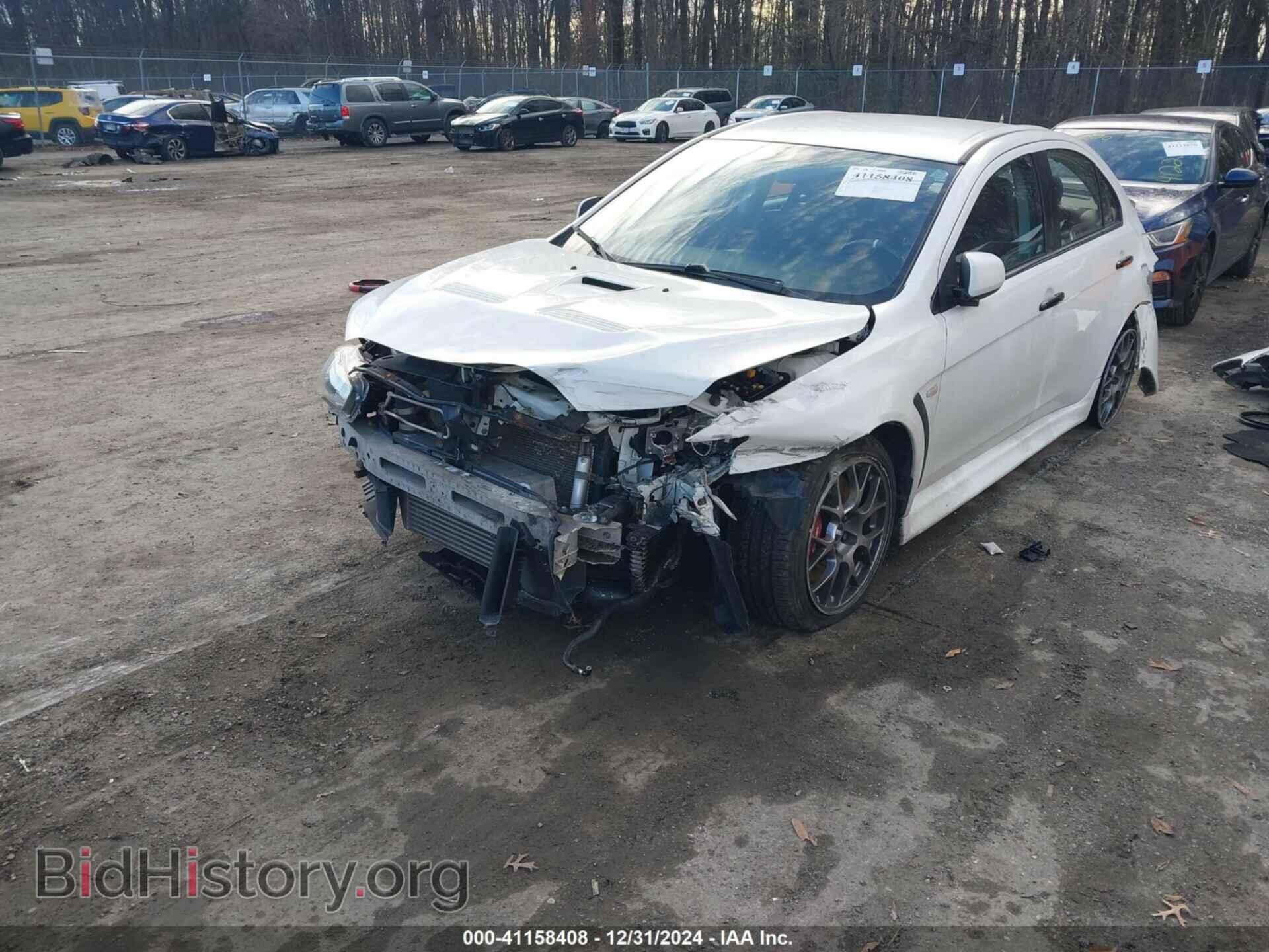 2014 MITSUBISHI LANCER EVOLUTION - VIN: JA32W5FV5EU017592 - Photo 2