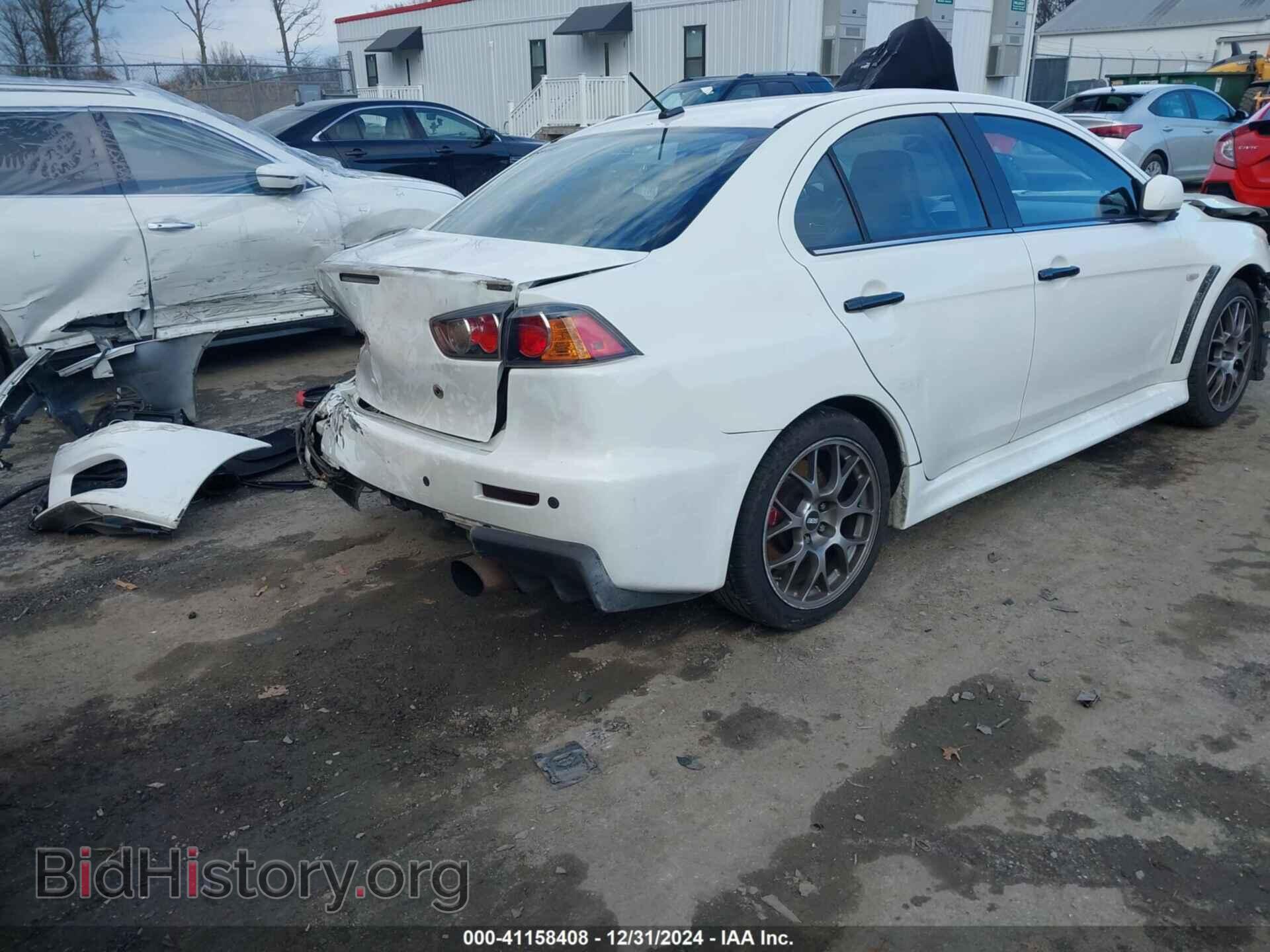 2014 MITSUBISHI LANCER EVOLUTION - VIN: JA32W5FV5EU017592 - Photo 4