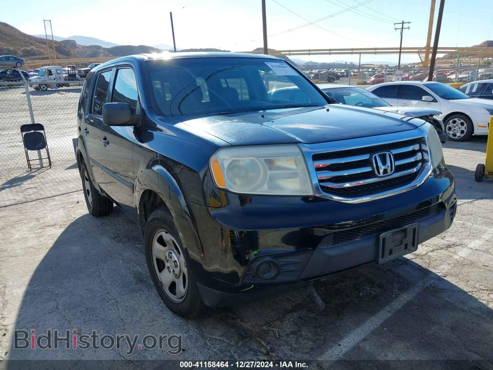 Фотография 5FNYF3H28DB038026 - HONDA PILOT 2013