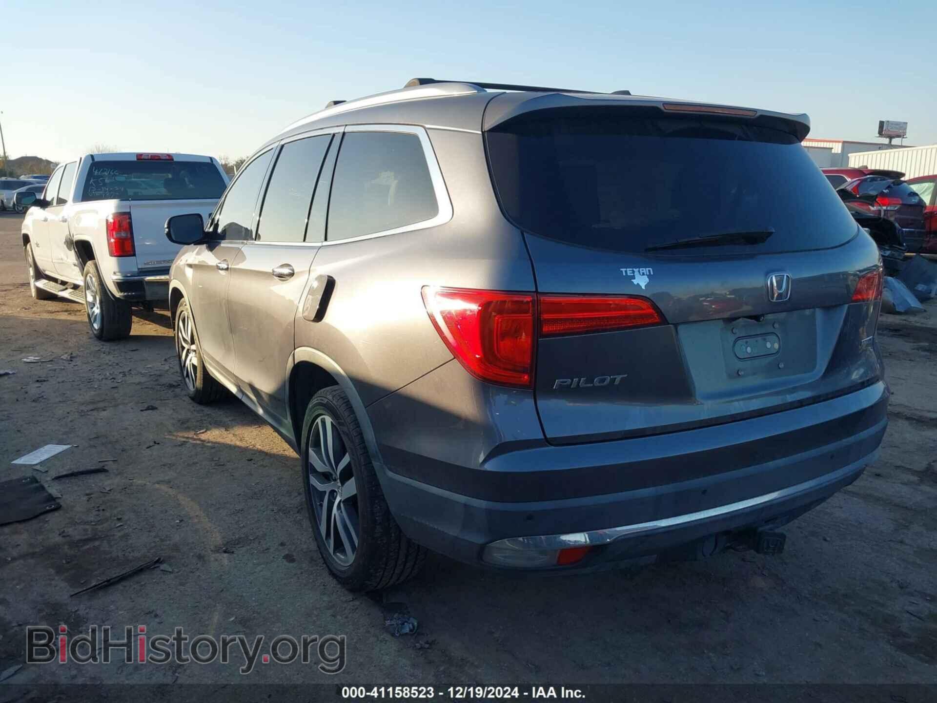 2016 HONDA PILOT - VIN: 5FNYF5H95GB001643 - Фото 3