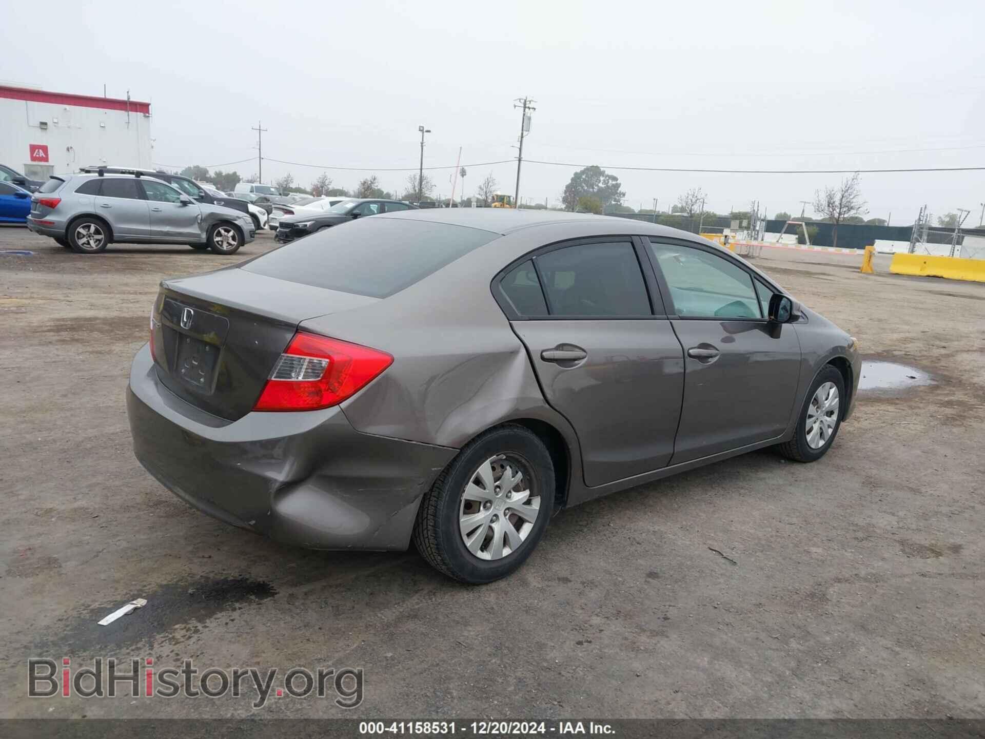 2012 HONDA CIVIC - VIN: 19XFB2F57CE307020 - Фото 6