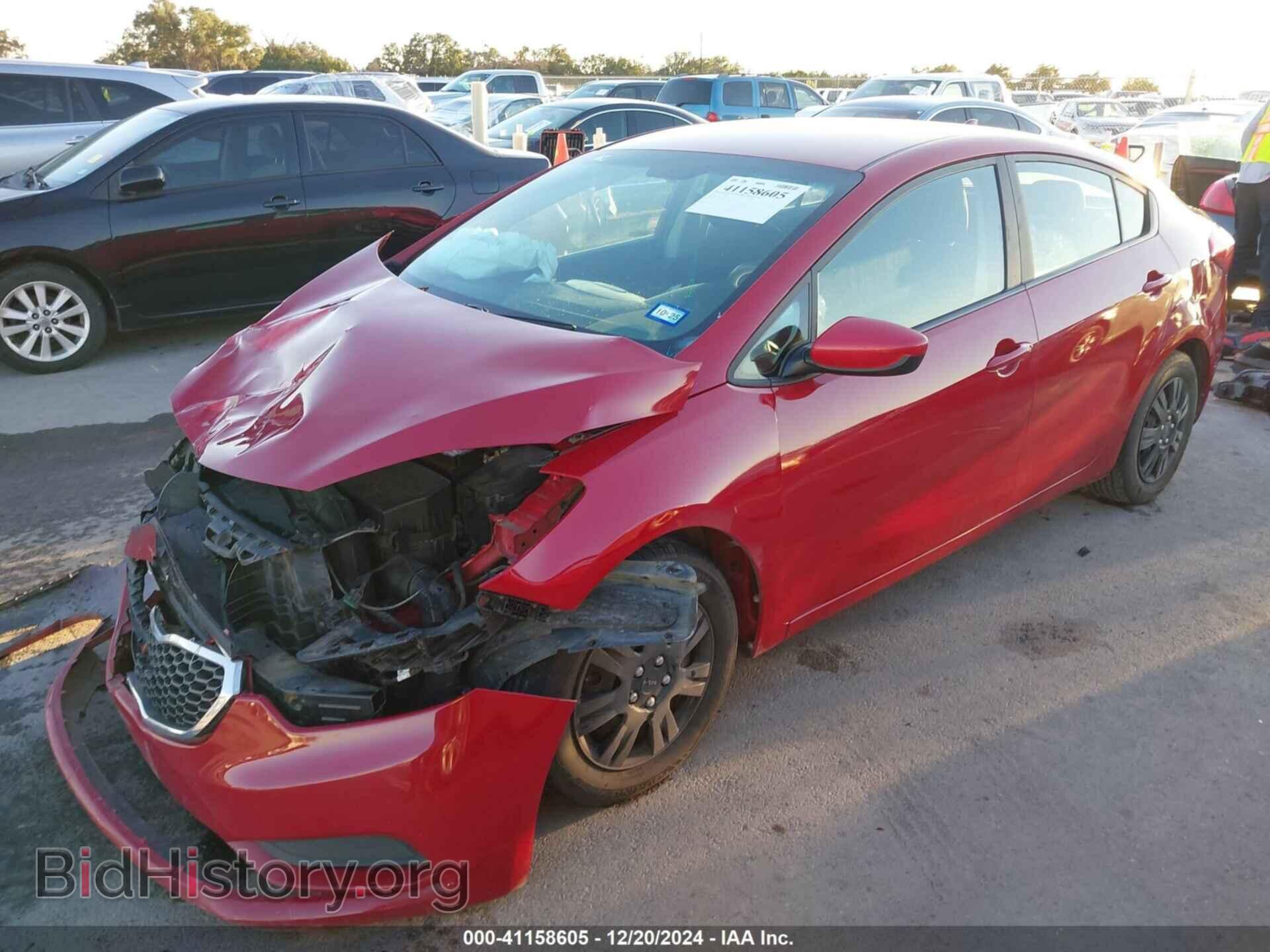 2016 KIA FORTE - VIN: KNAFK4A67G5478005 - Фото 2