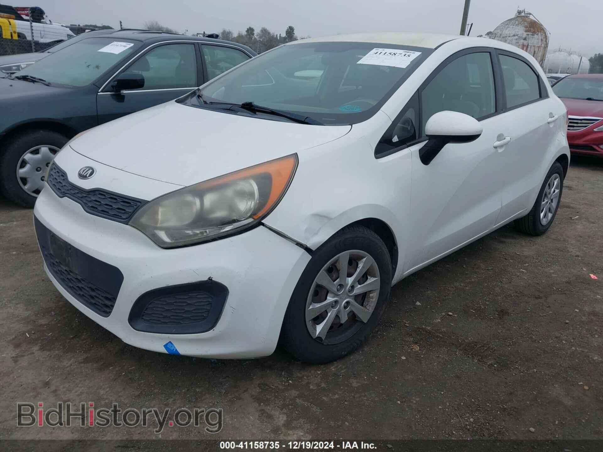 2013 KIA RIO - VIN: KNADM5A39D6203769 - Фото 2