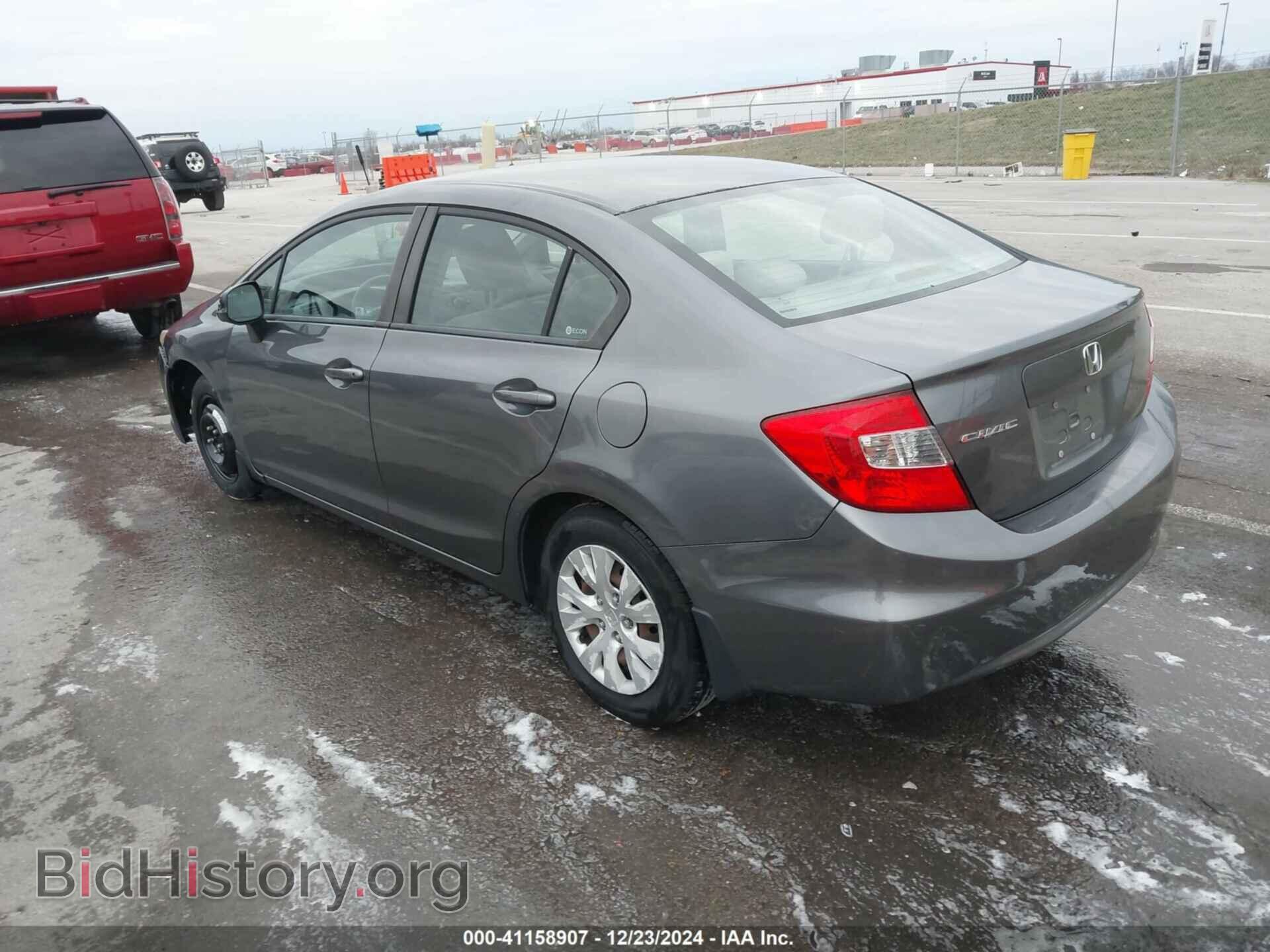 2012 HONDA CIVIC - VIN: 19XFB2F53CE062555 - Фото 3