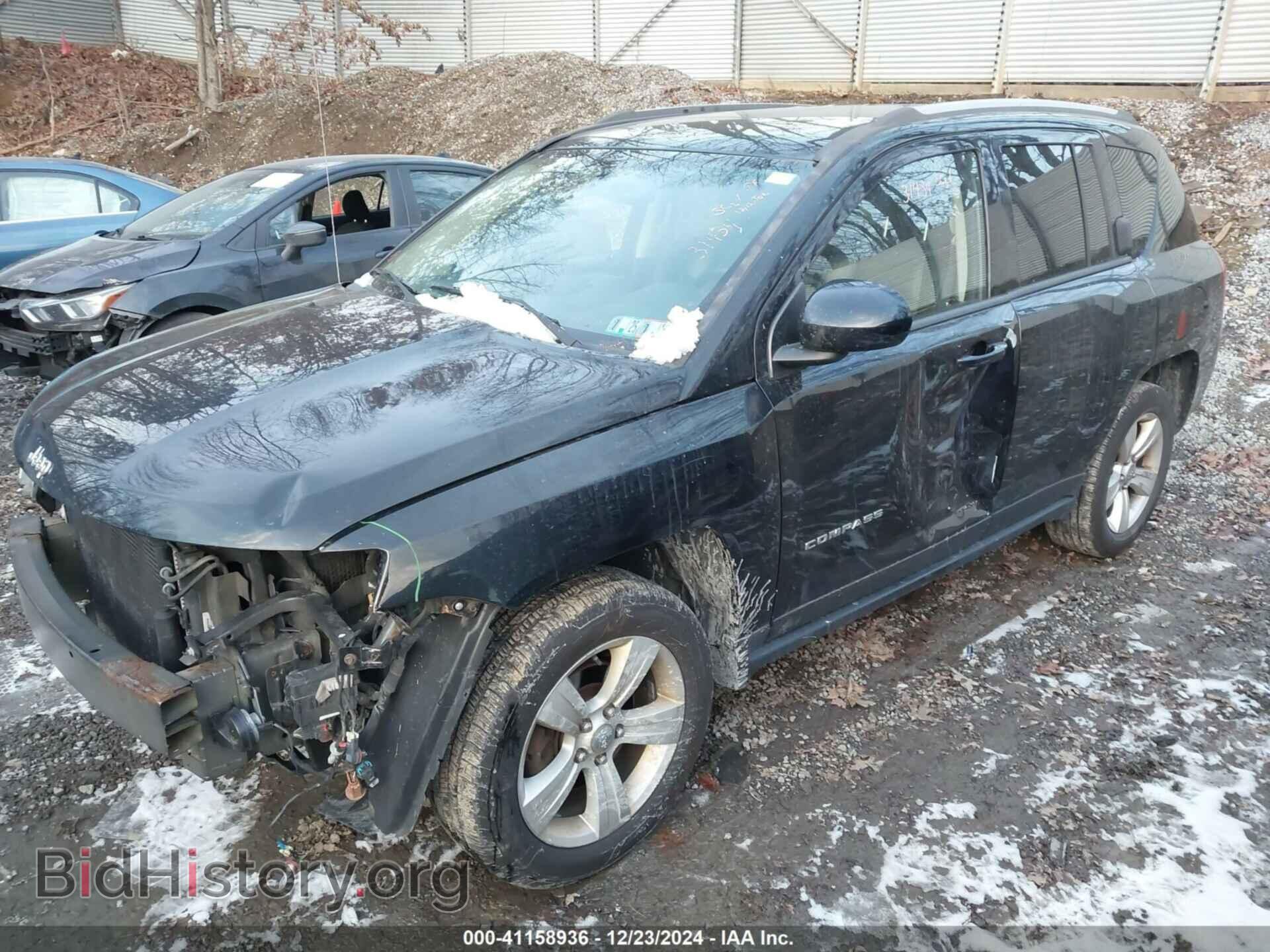 2016 JEEP COMPASS - VIN: 1C4NJDEB0GD631371 - Фото 2