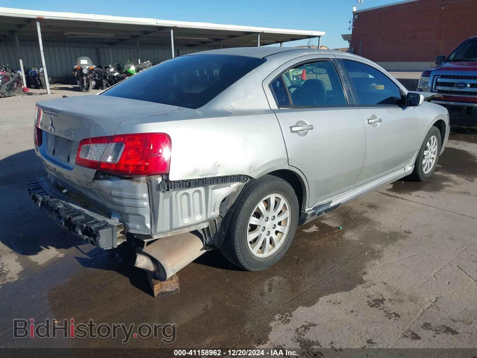 2010 MITSUBISHI GALANT - VIN: 4A32B2FF2AE013859 - Фото 4